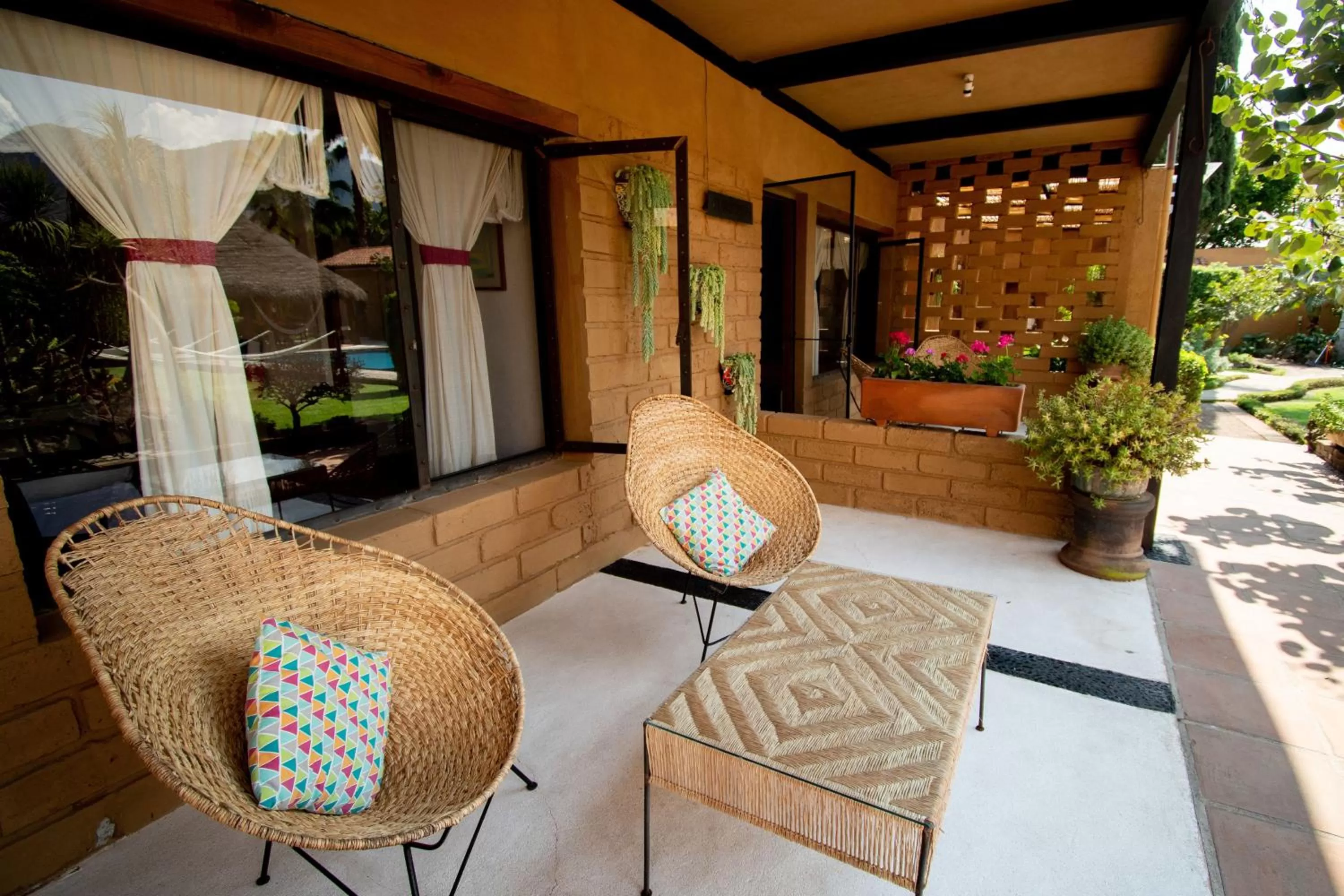 Balcony/Terrace in Quinta Ascensión Hotel Boutique Only Adults