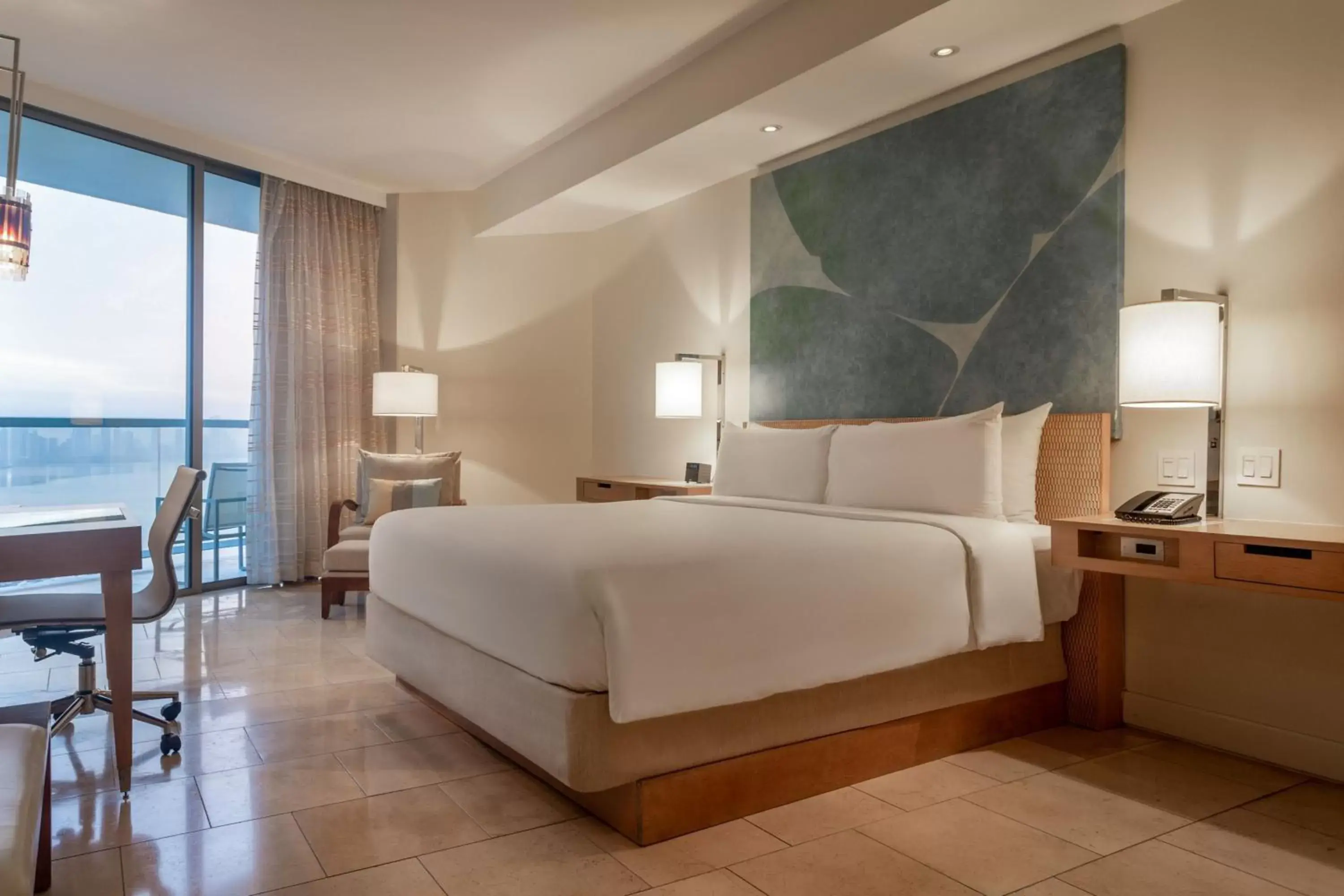 Photo of the whole room, Bed in JW Marriott Panama