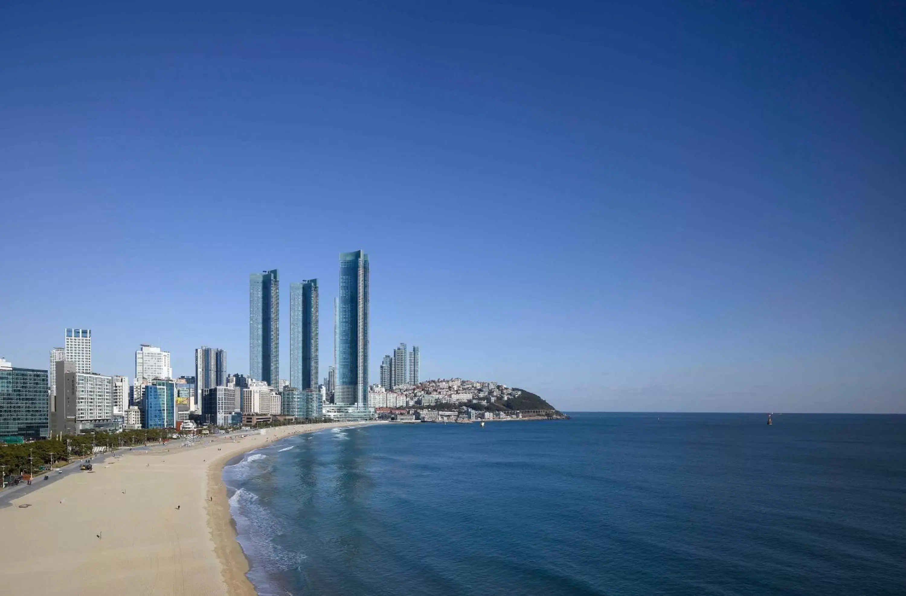 Sea view, Beach in The Westin Josun Busan