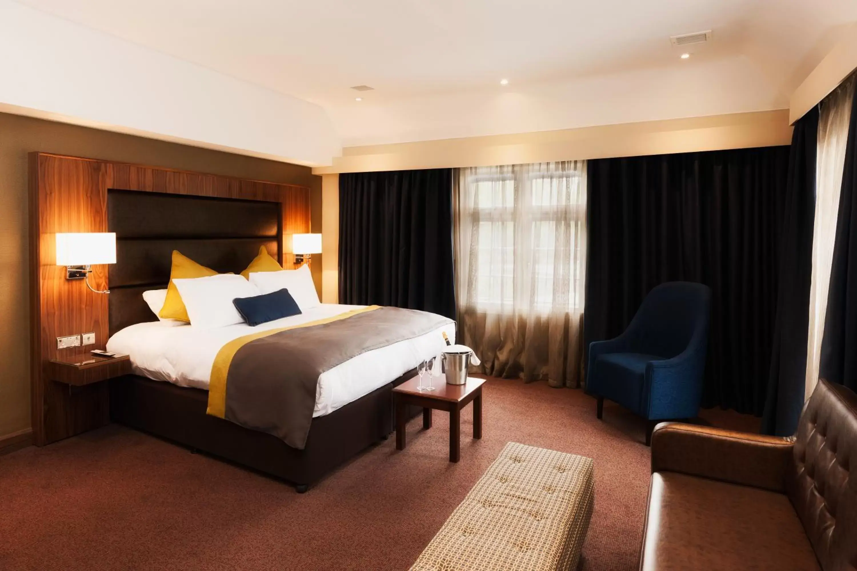 Day, Bed in Frensham Pond Country House Hotel & Spa