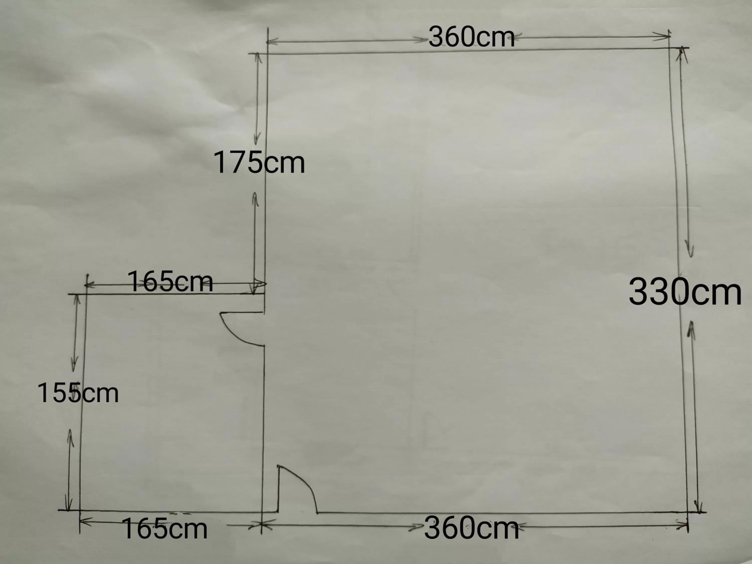 Floor plan in St. John Island View Pensionne