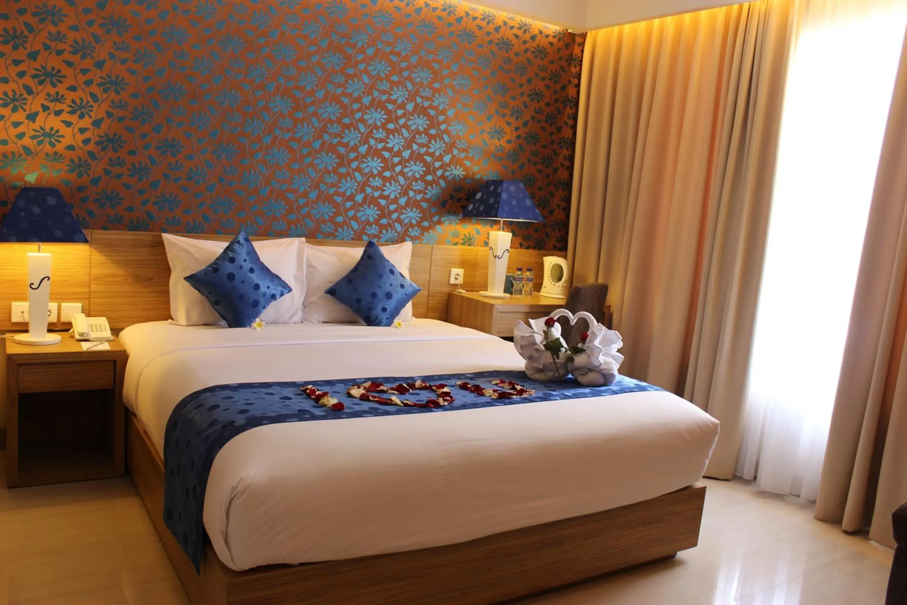 Bedroom, Bed in Natya Hotel Kuta