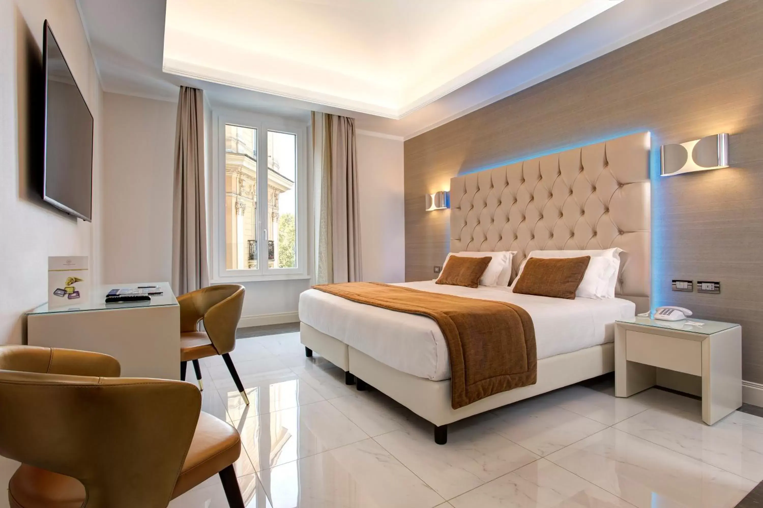 Bedroom, Bed in Marcella Royal Hotel - Rooftop Garden