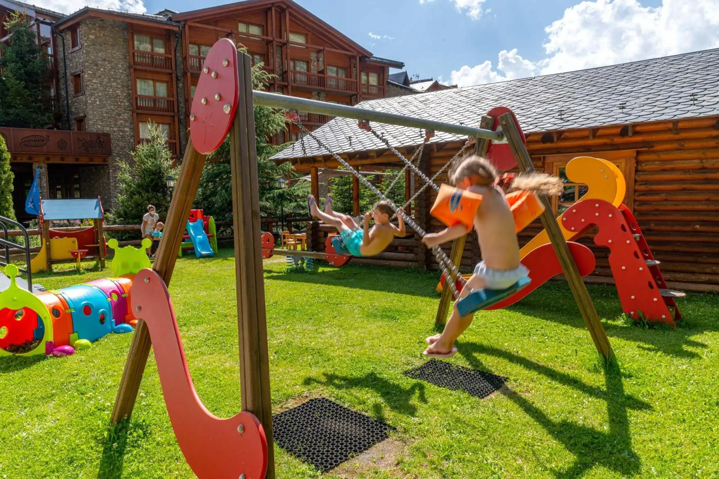 Family, Children's Play Area in Sport Hotel Hermitage & Spa