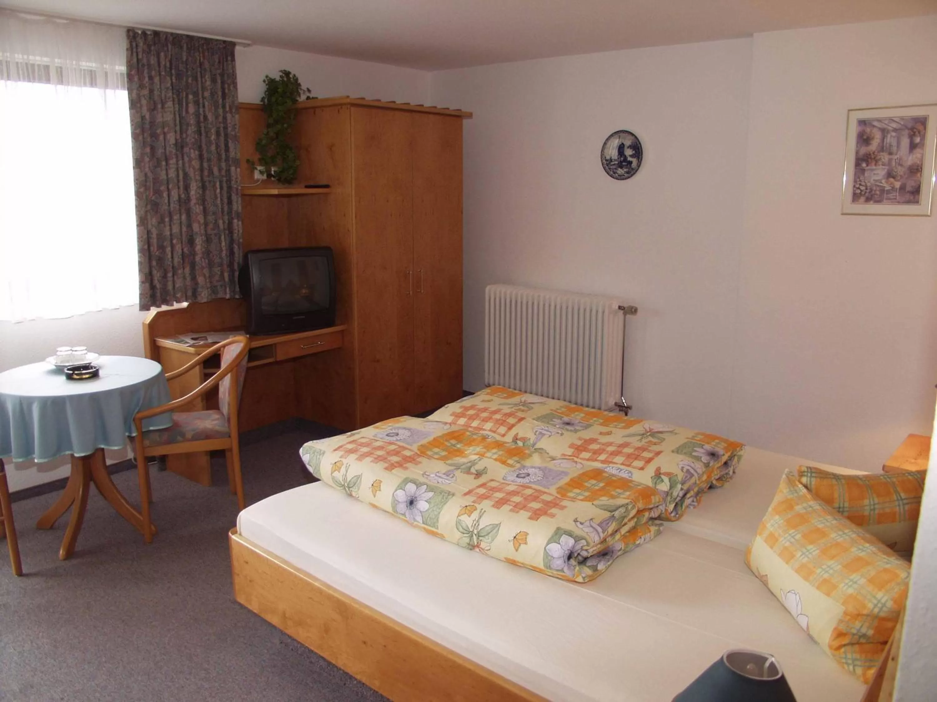 Bedroom, Bed in Landgasthof Anker
