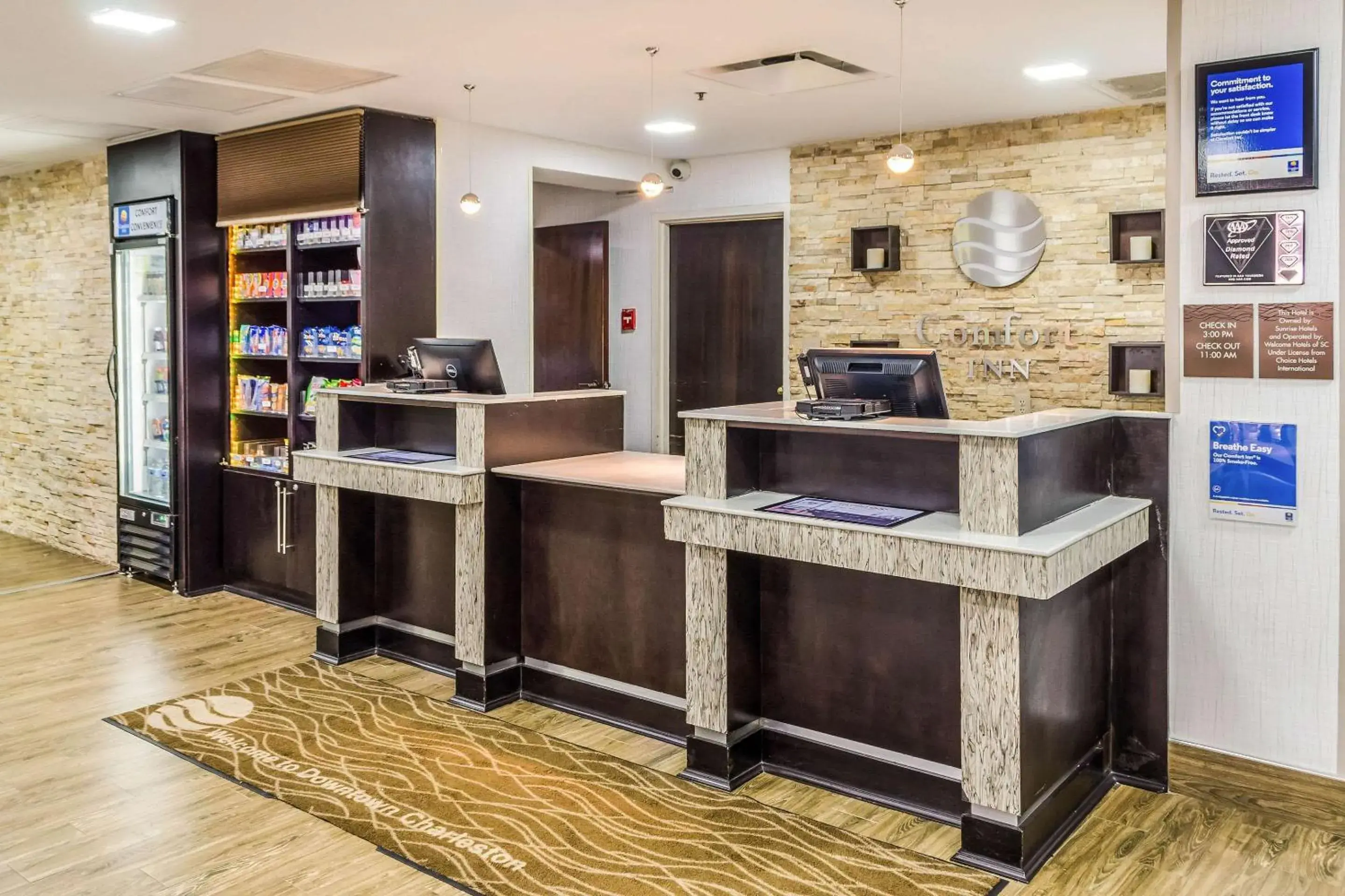 Lobby or reception, Lobby/Reception in Comfort Inn Downtown Charleston