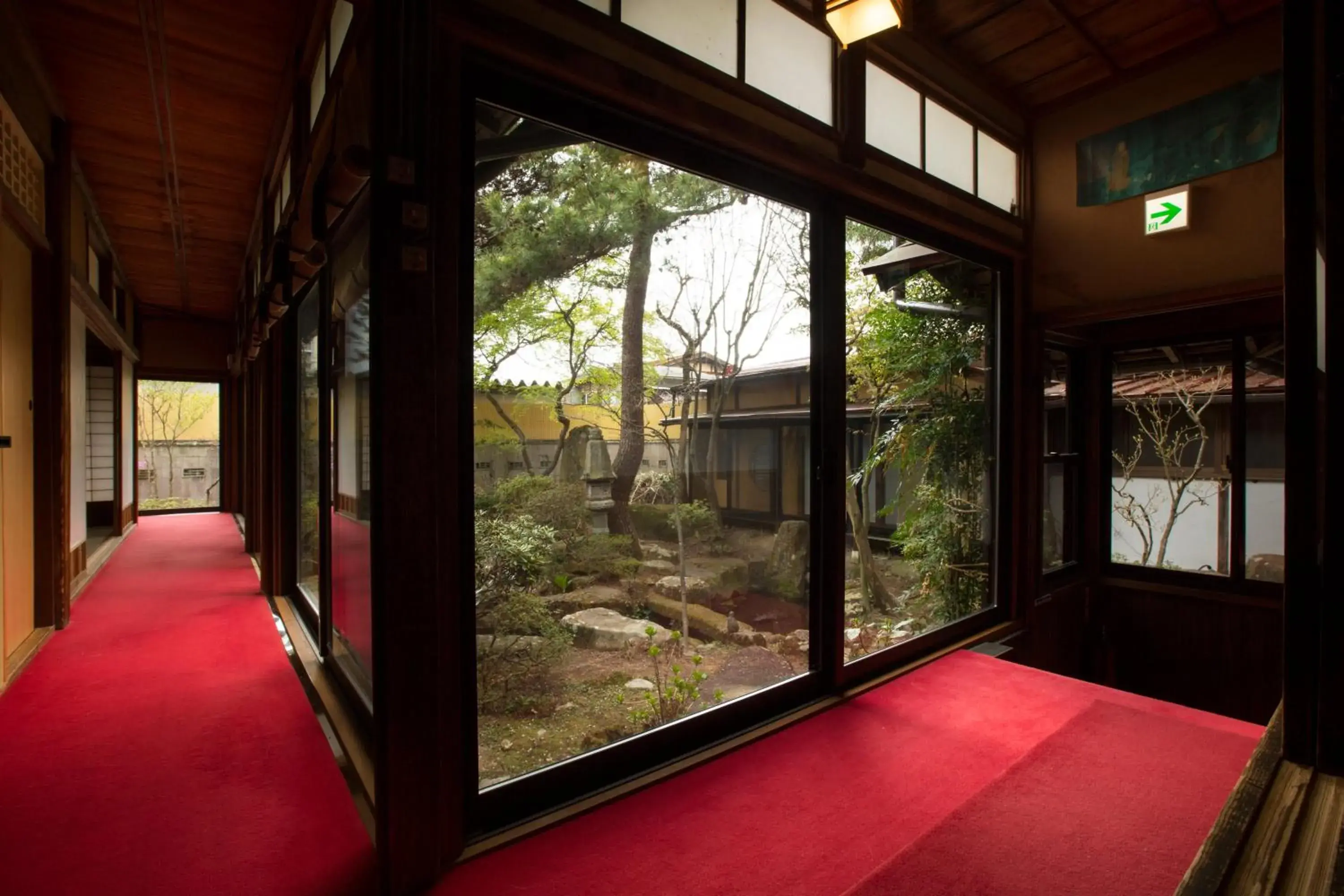 Garden view in TEMPLE HOTEL TAKAYAMA ZENKOJI