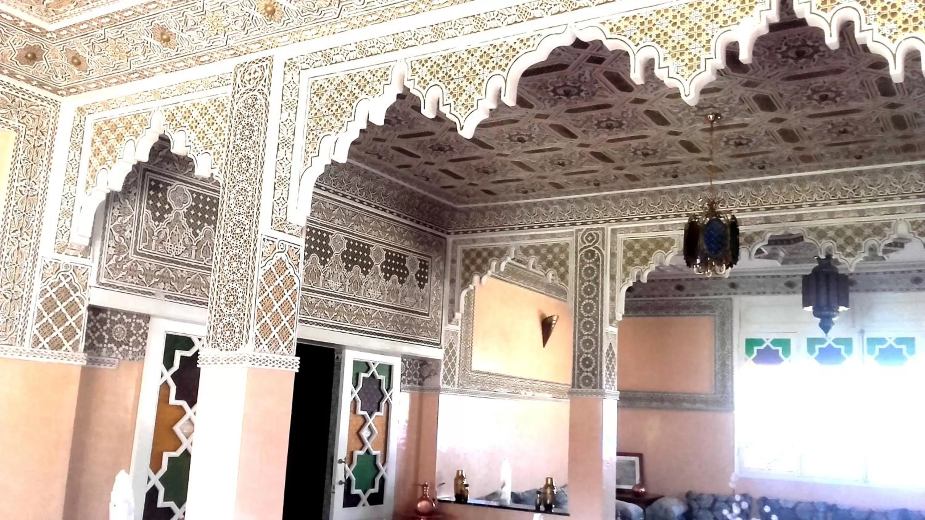 Living room in Riad Dar Zidane