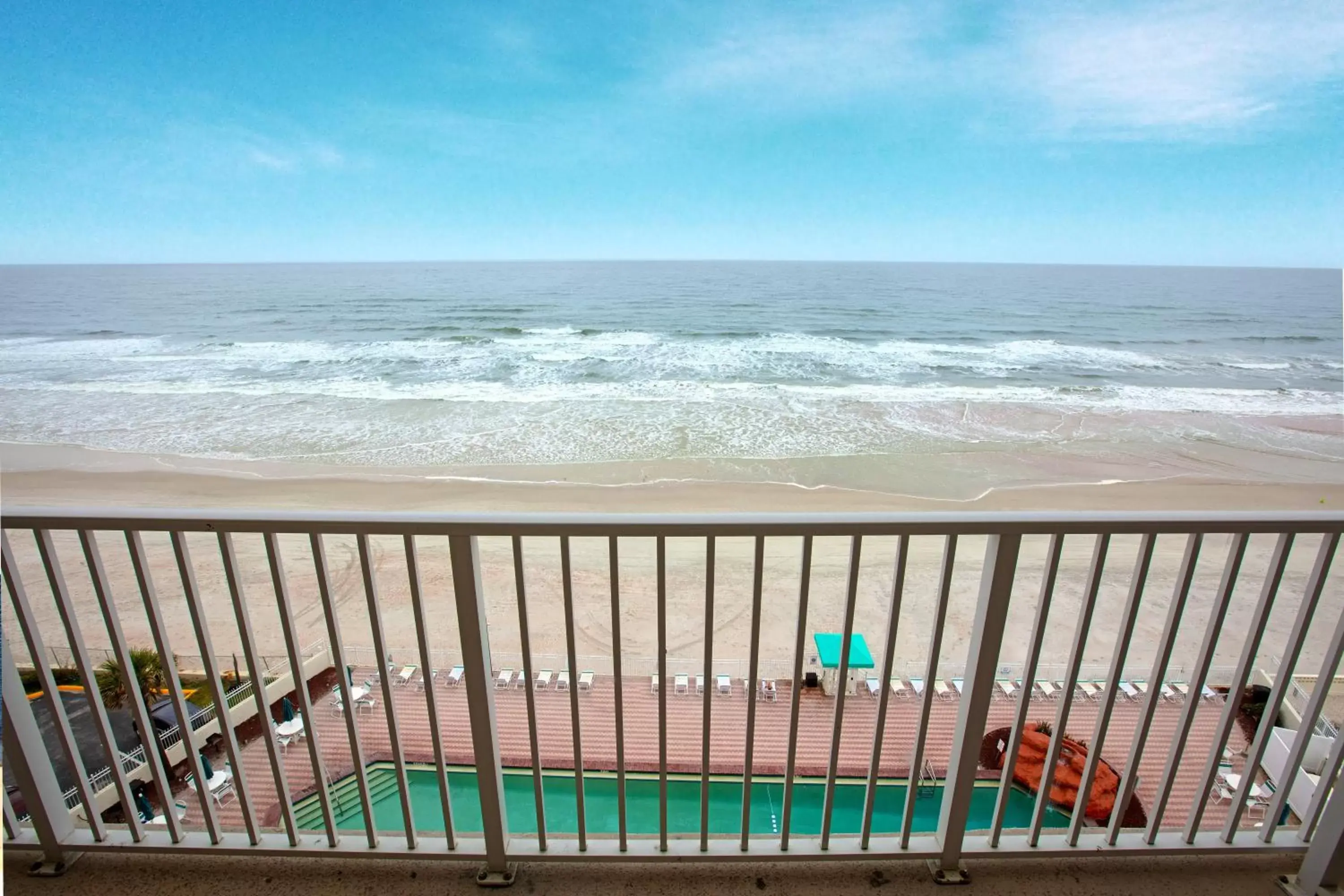Balcony/Terrace, Pool View in Westgate Harbour Beach Resort