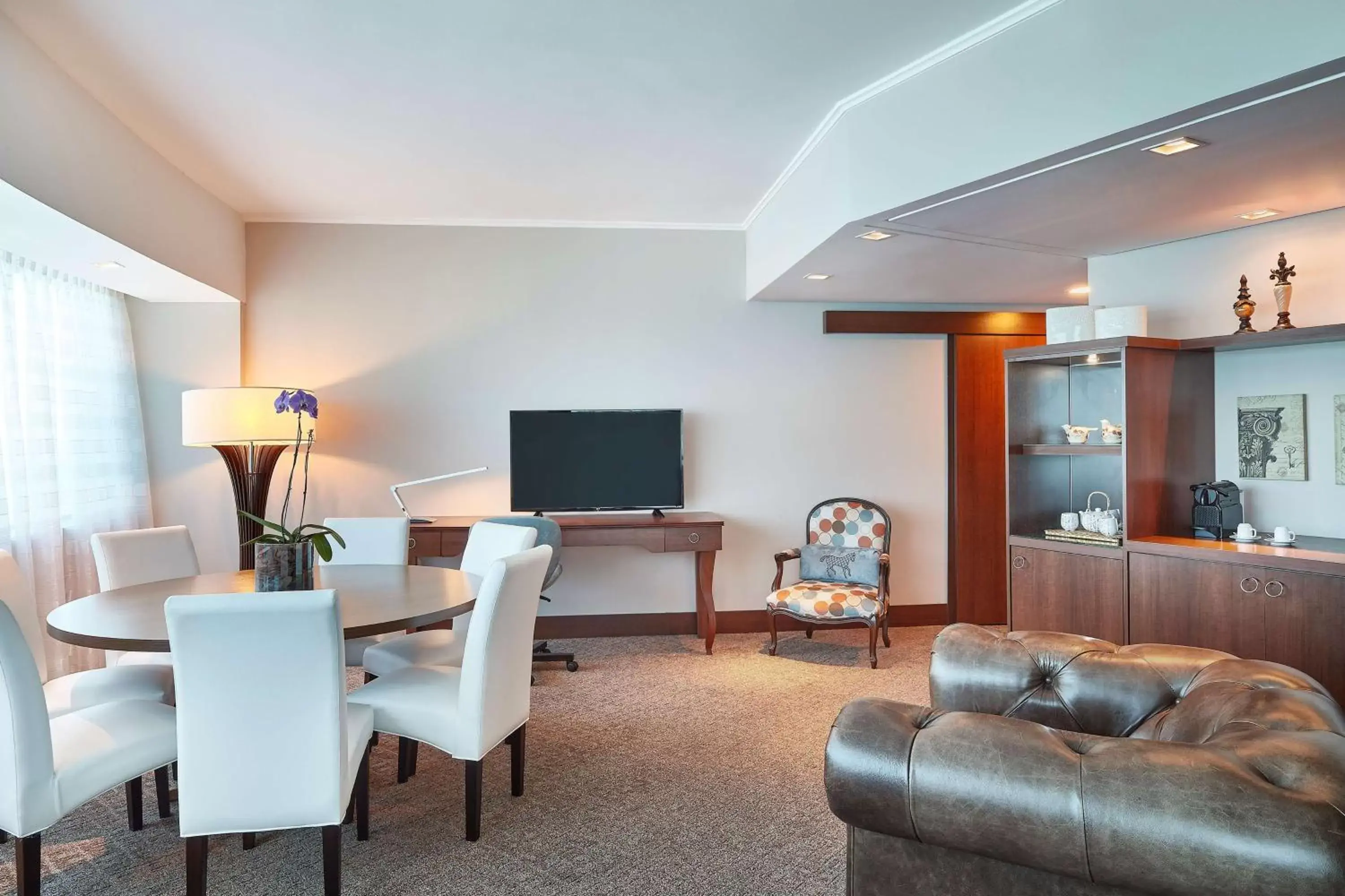 Bedroom, Seating Area in Hilton Porto Alegre, Brazil