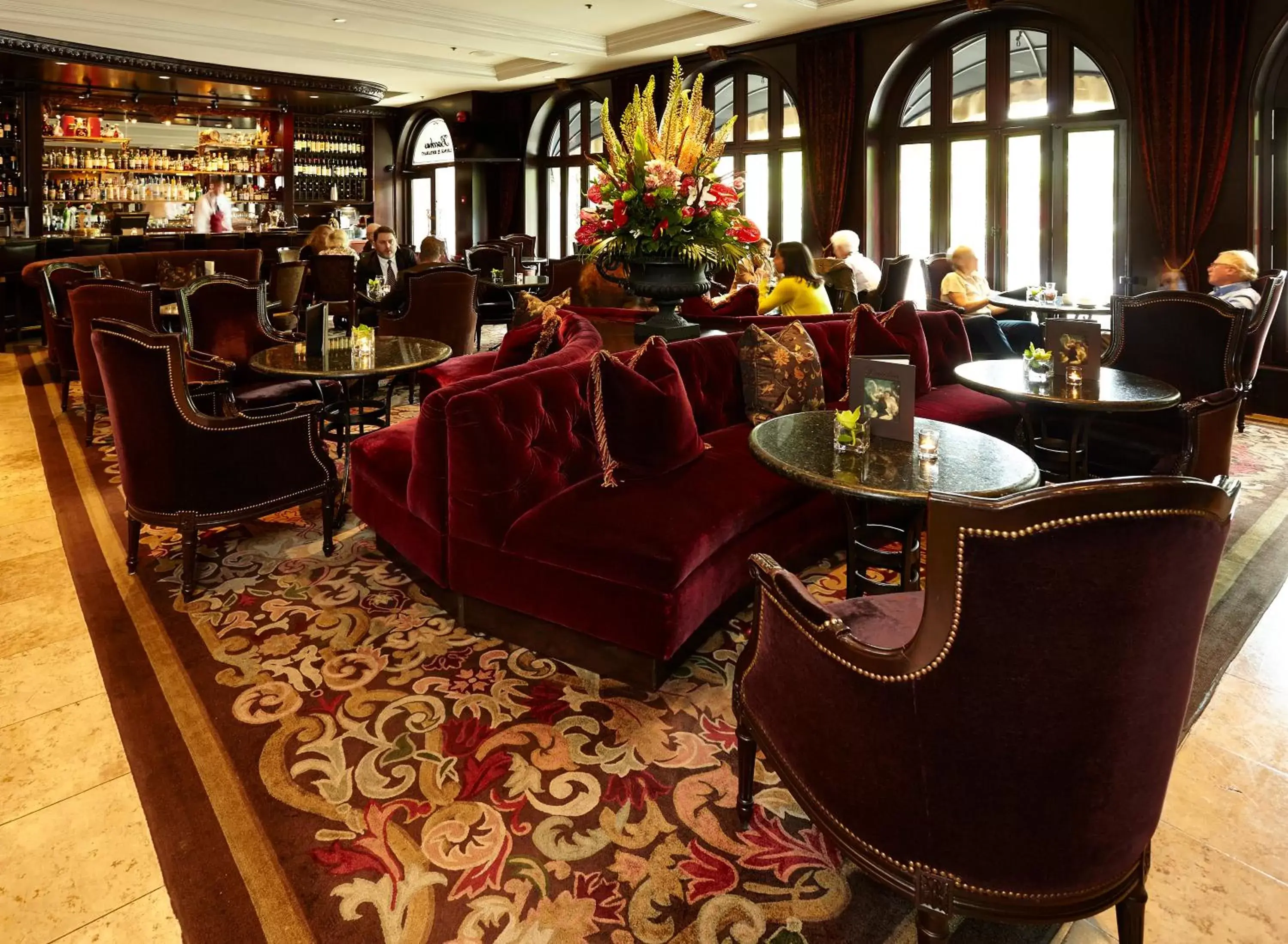 Lounge or bar in Wedgewood Hotel & Spa - Relais & Chateaux Lounge or bar in Wedgewood Hotel & Spa - Relais & Chateaux