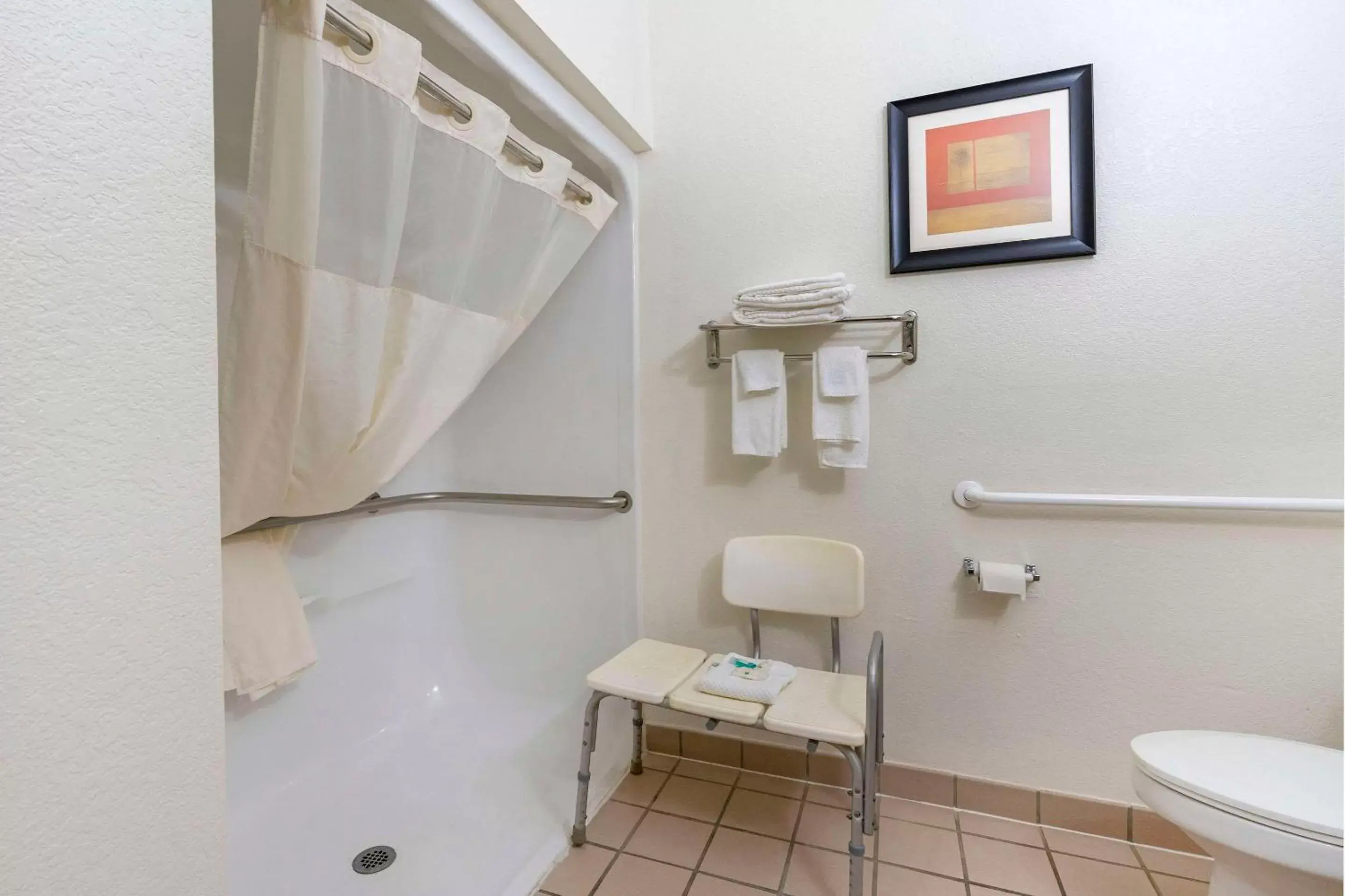 Bedroom, Bathroom in Quality Suites La Grange