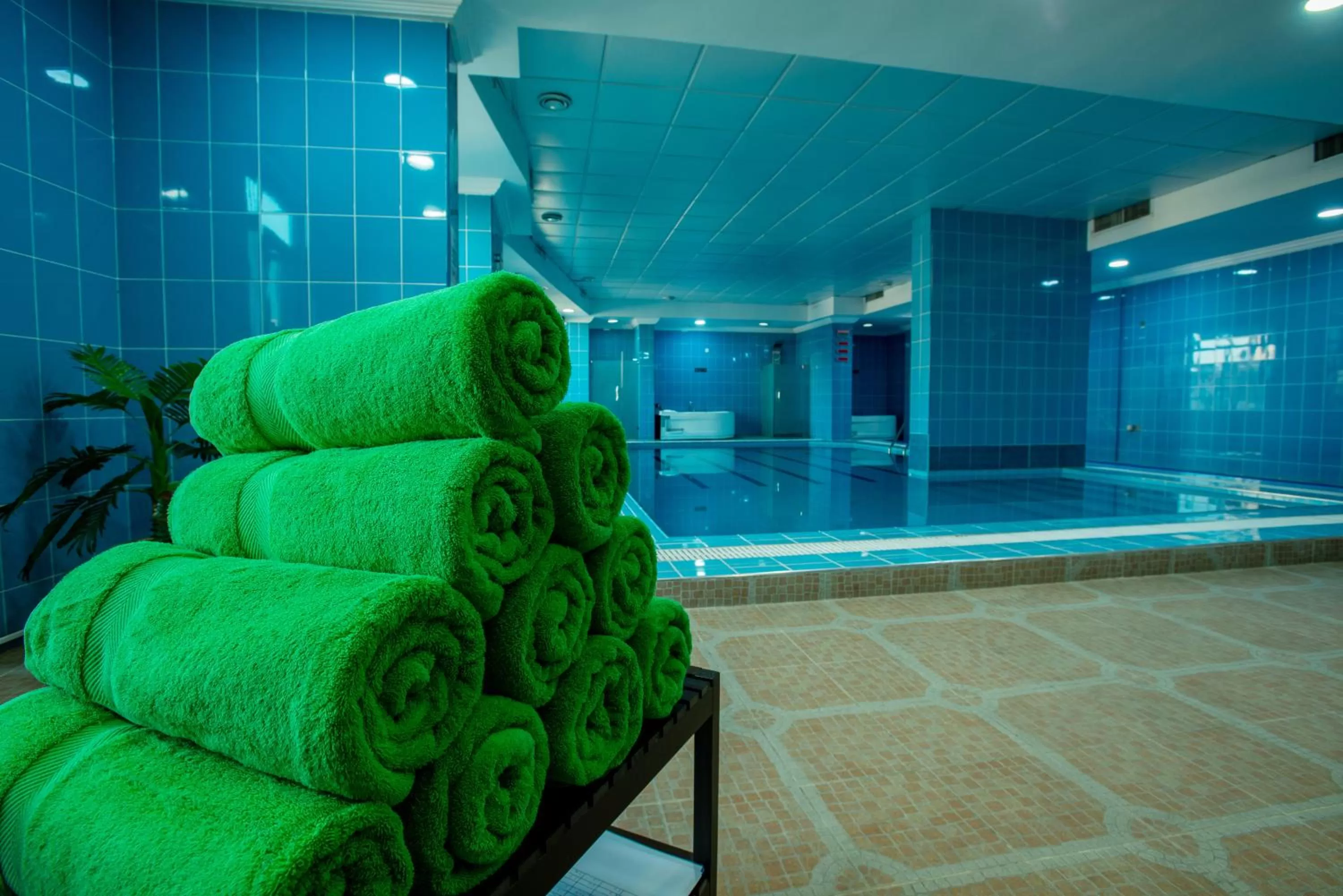 Swimming pool in City Tower Hotel