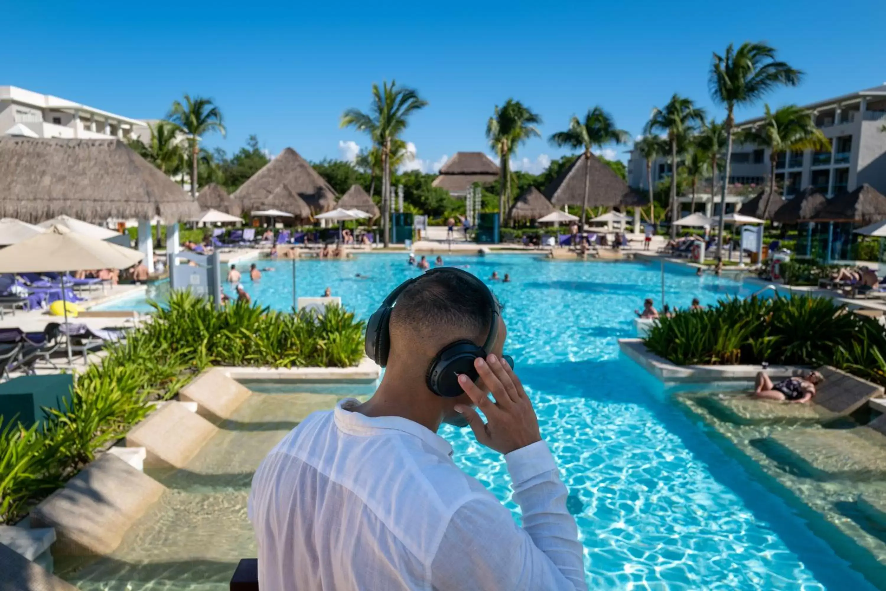 Pool view in Paradisus La Perla - Adults Only - Riviera Maya - All Inclusive Pool view in Paradisus La Perla - Adults Only - Riviera Maya - All Inclusive