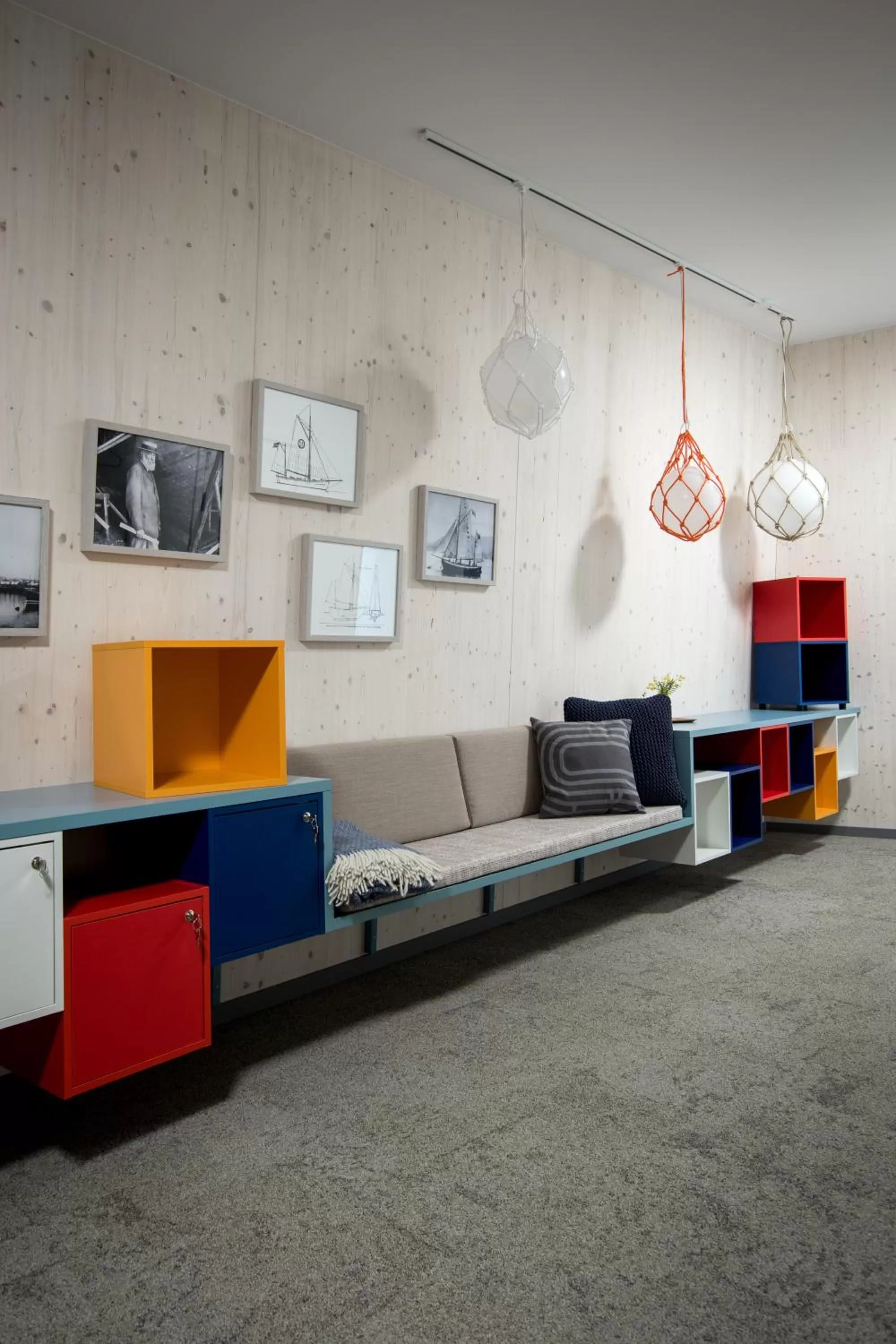 Living room in RS Noatun