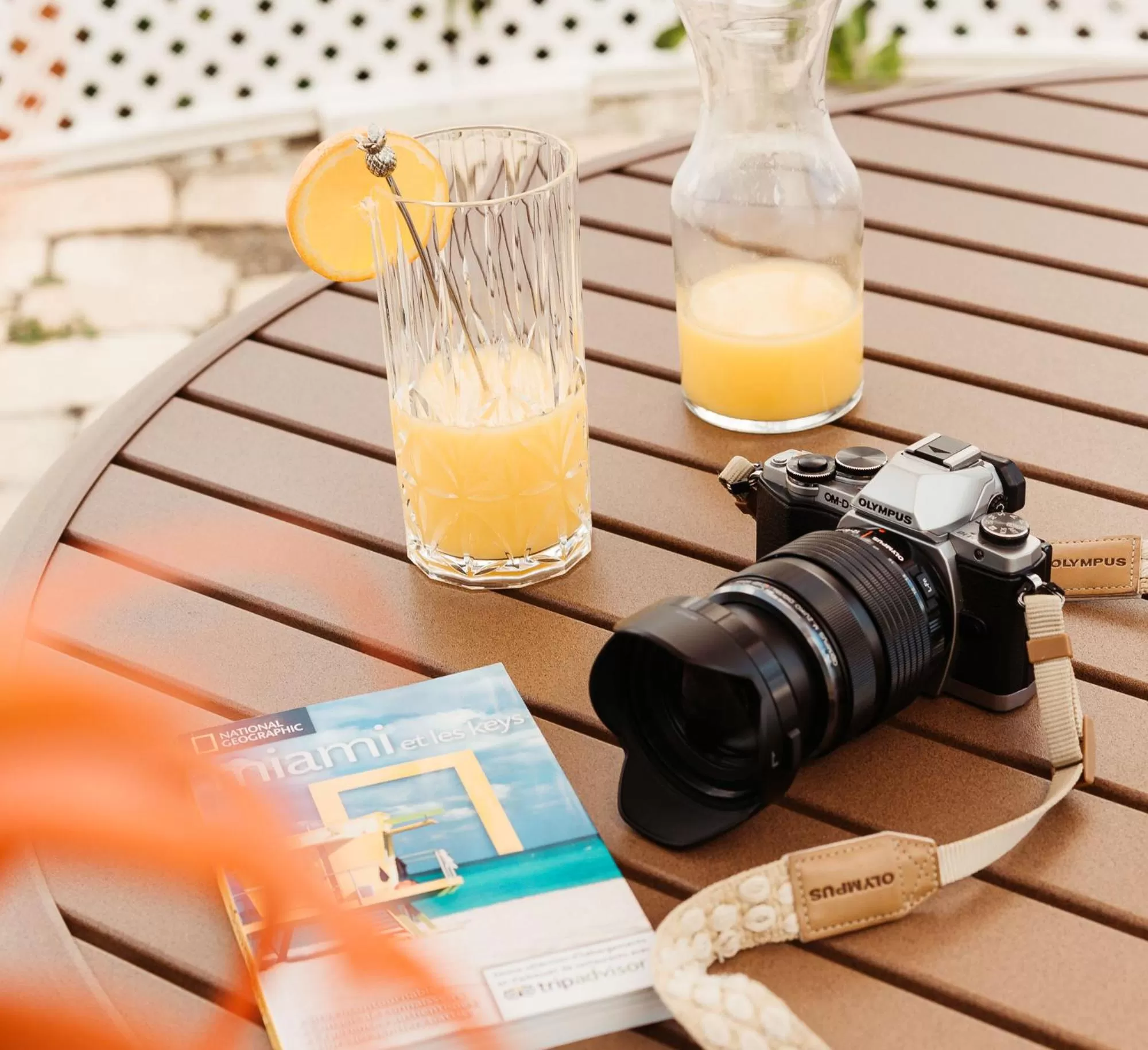 Decorative detail in Pyramids in Florida