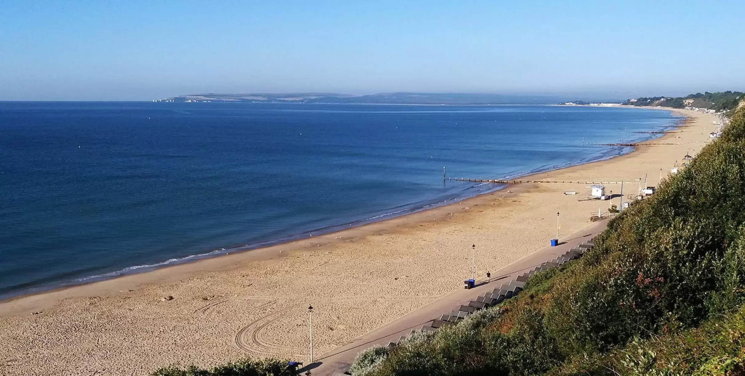 Beach in Royal Exeter Hotel