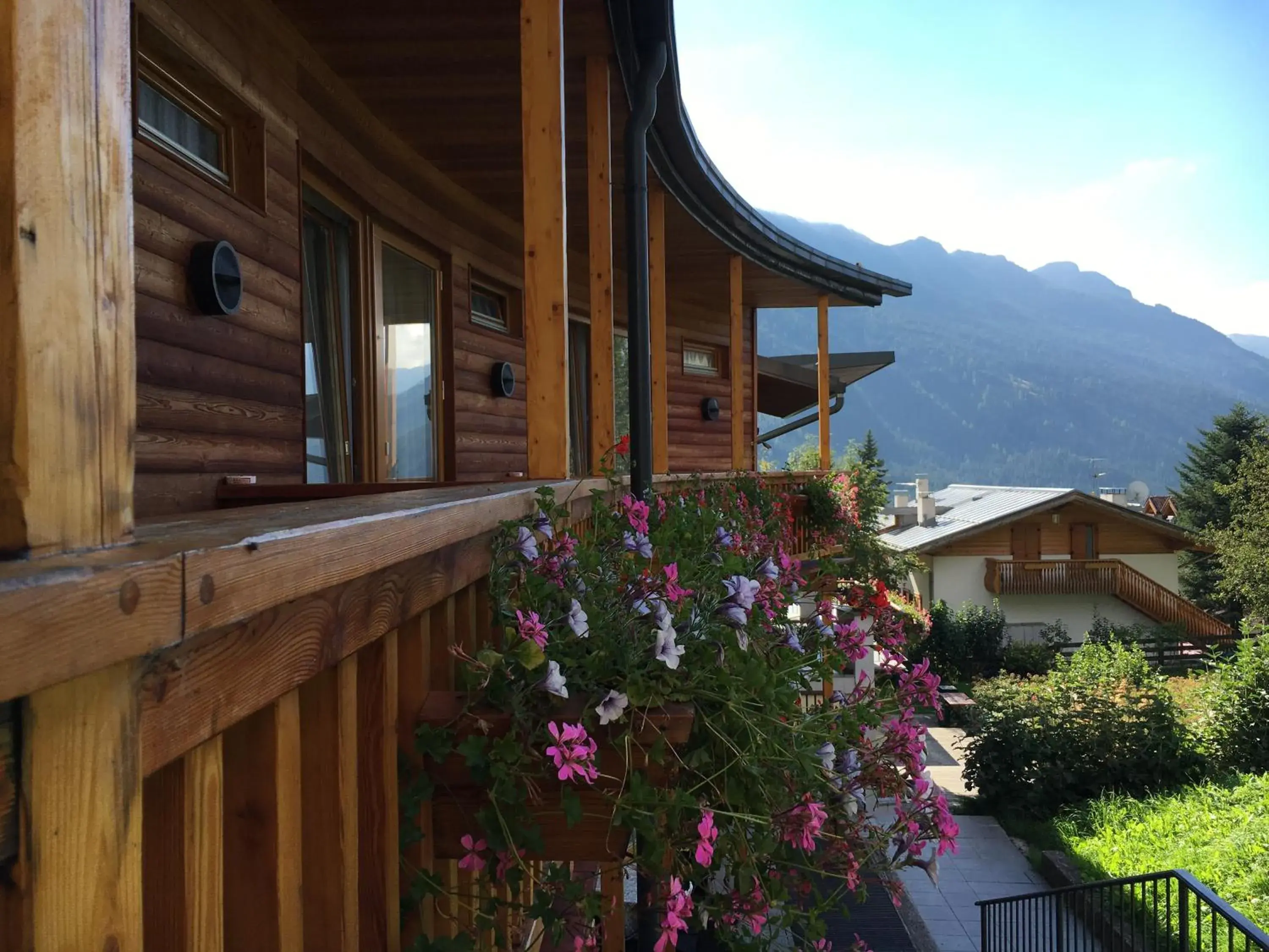 Balcony/Terrace in Garni Enrosadira