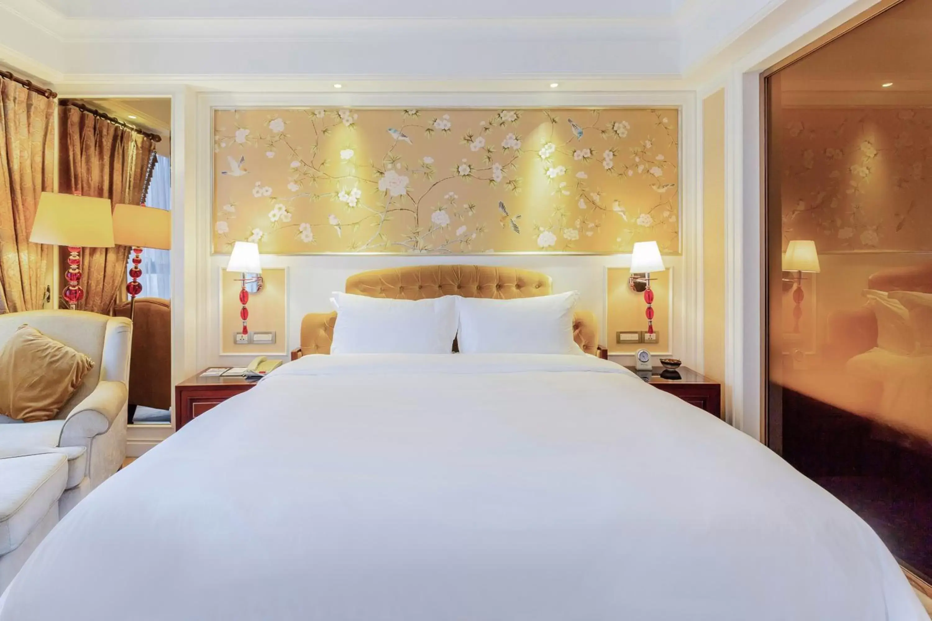 Bed in Wyndham Foshan Shunde