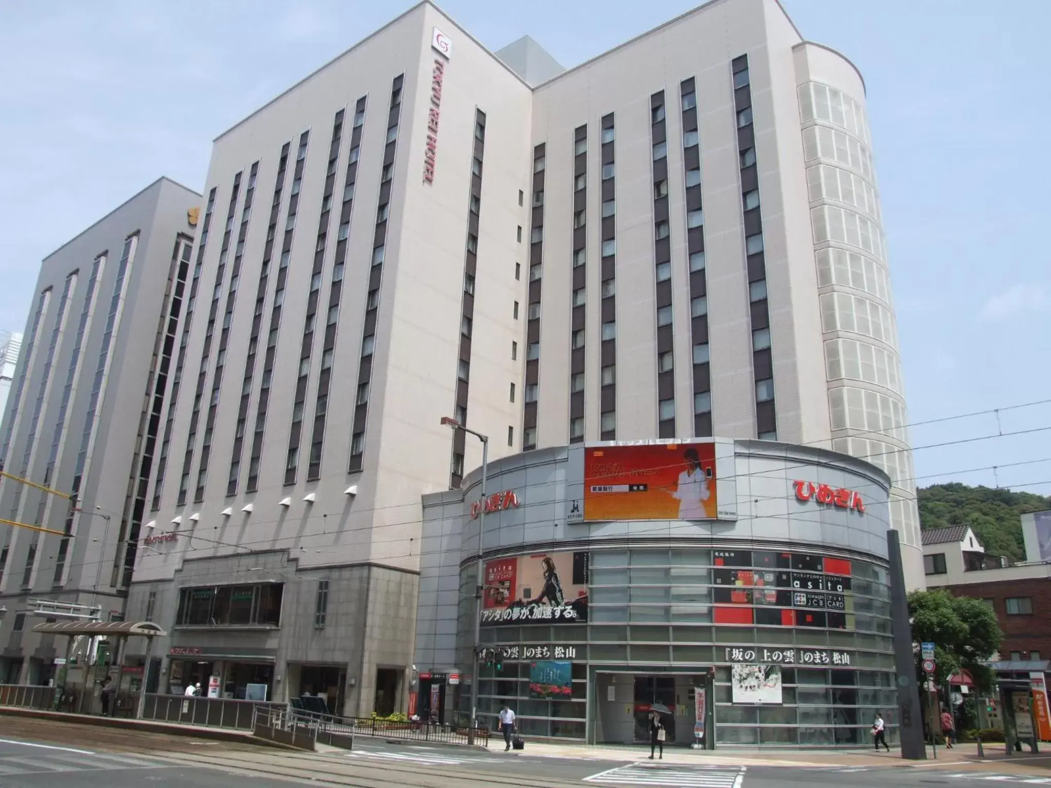 Facade/entrance, Property Building in Matsuyama Tokyu REI Hotel