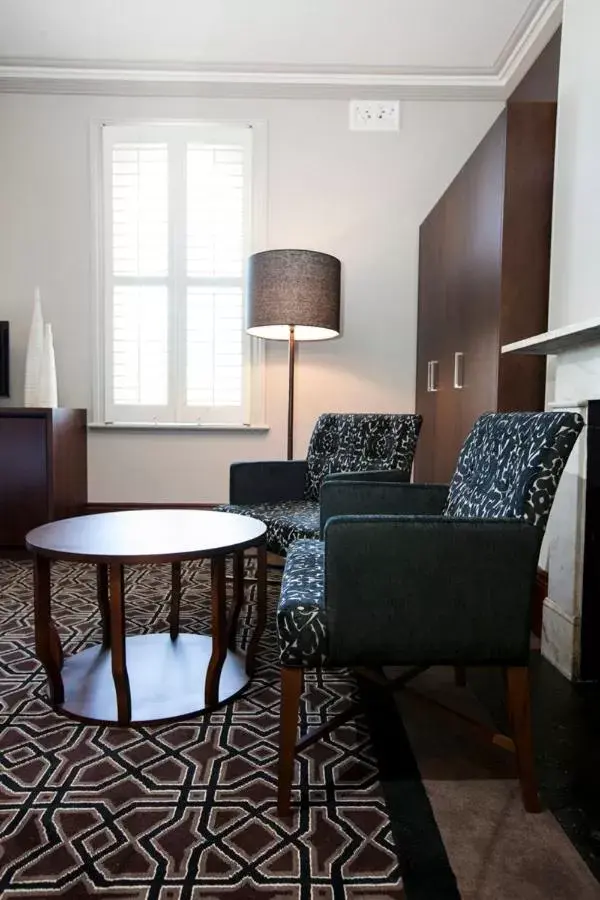 Seating Area in Avonmore On The Park Boutique Hotel