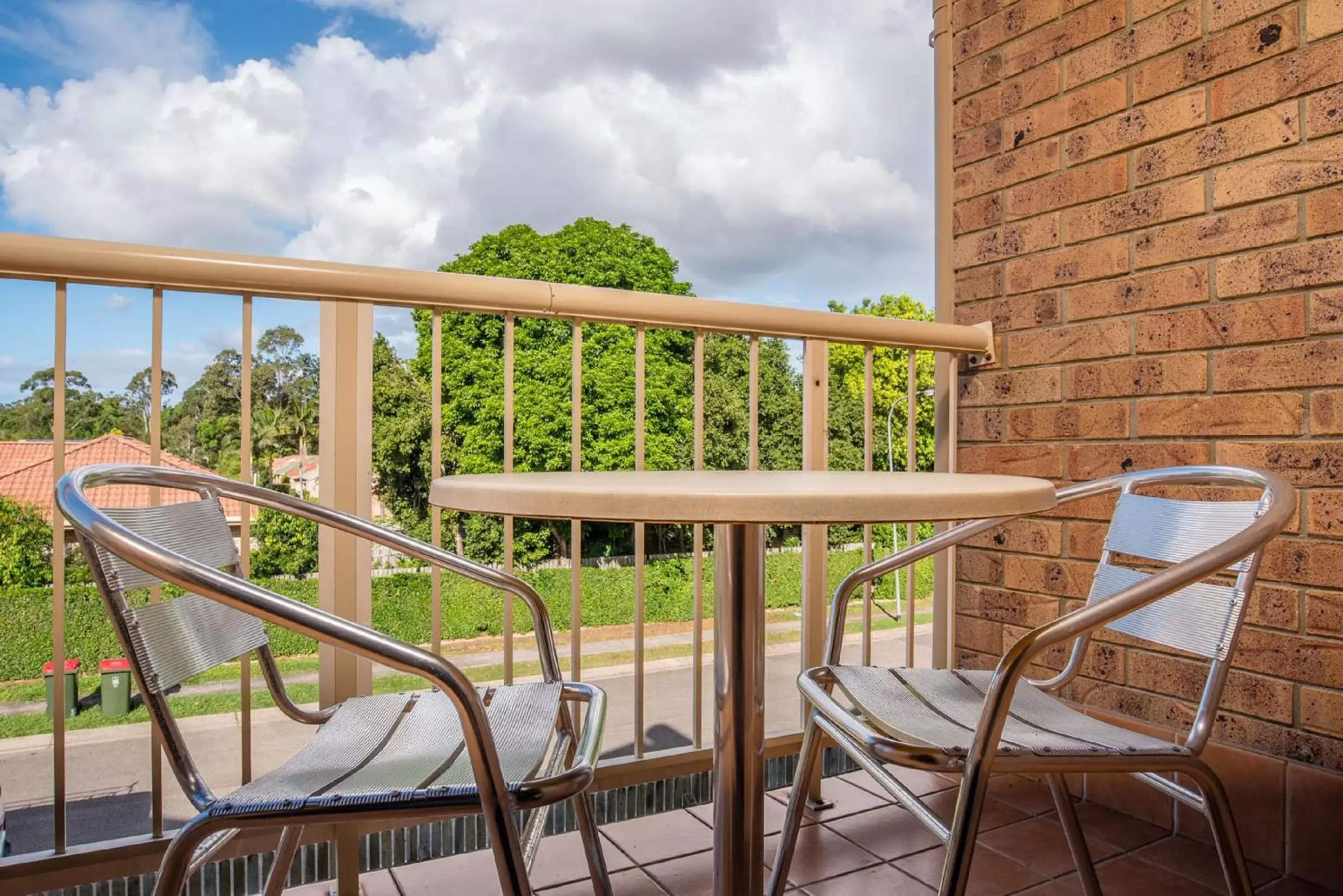 Balcony/Terrace in Aspley Carsel Motor Inn