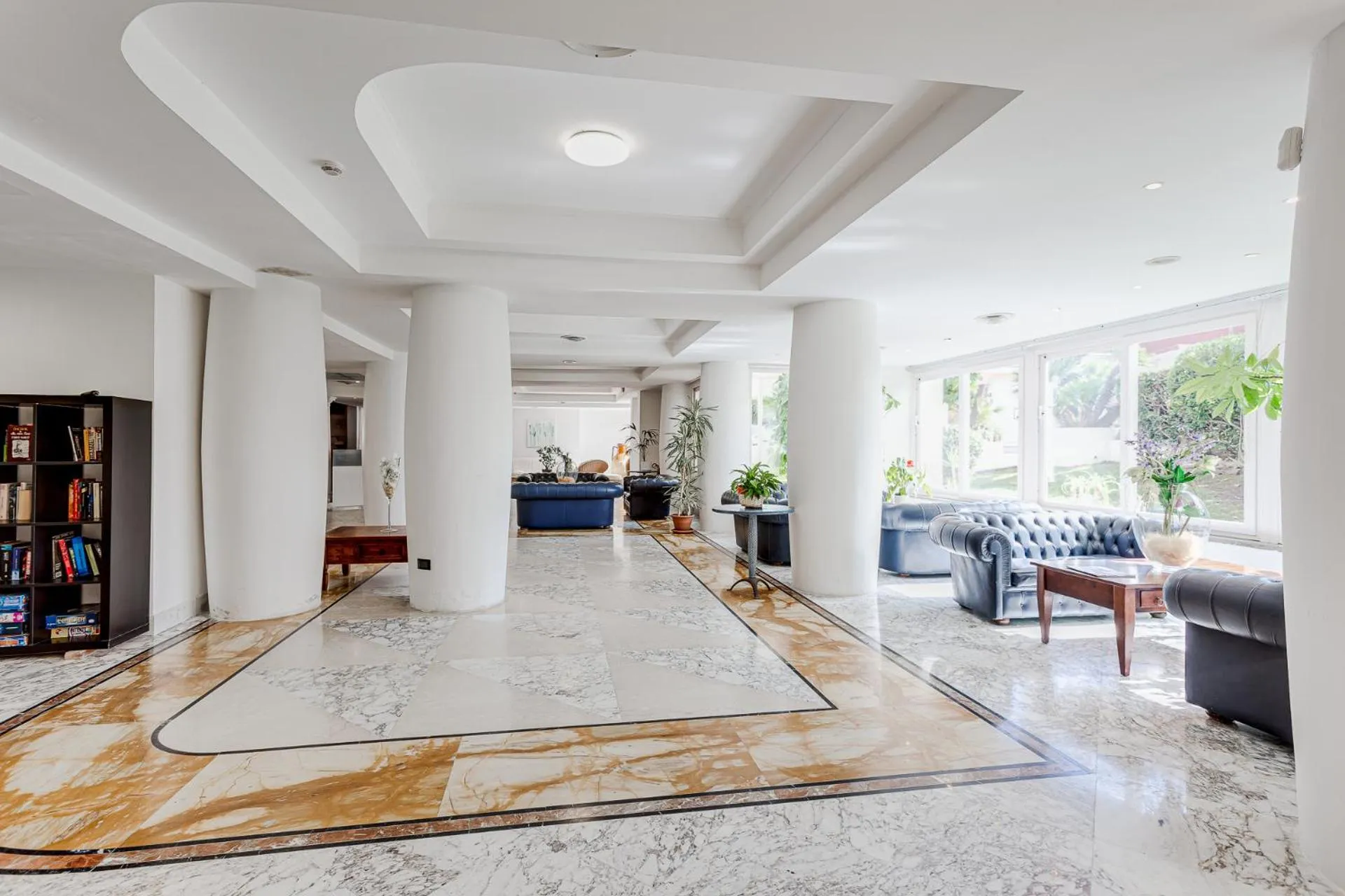 Lobby or reception in Hotel Cavalluccio Marino