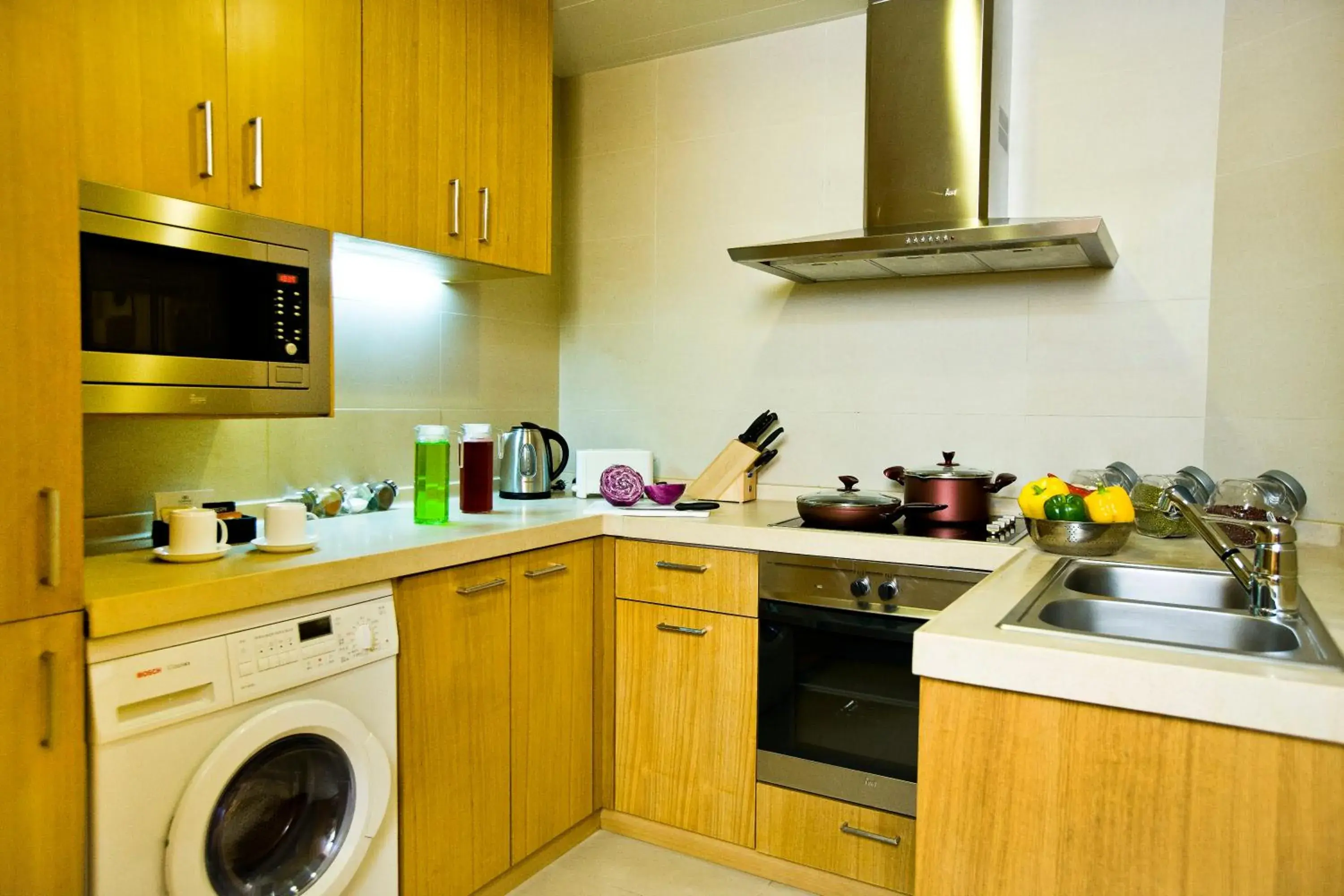 Kitchen or kitchenette in Somerset International Building Tianjin Kitchen or kitchenette in Somerset International Building Tianjin