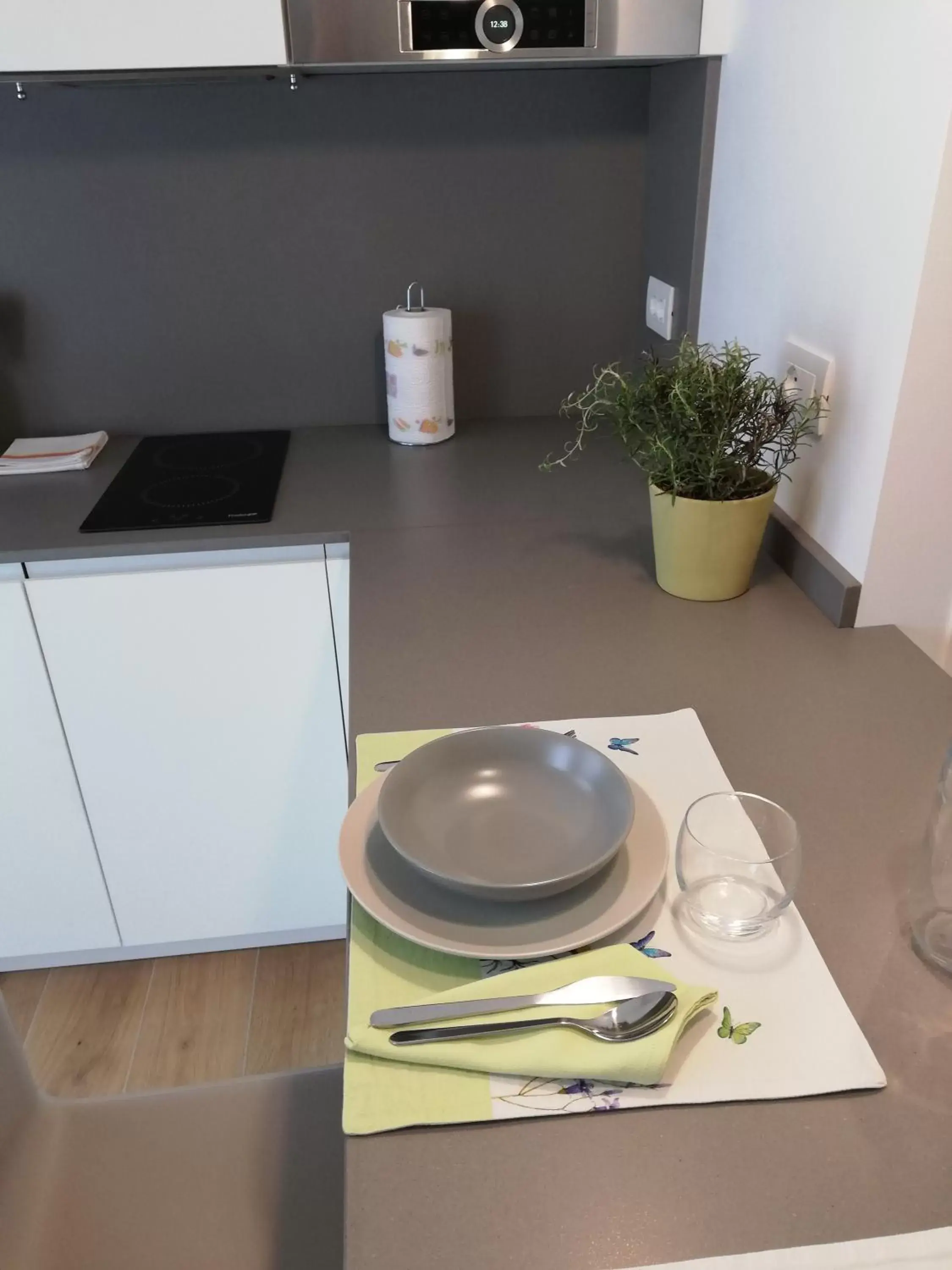 Dining area, Kitchen/Kitchenette in Casa Fullin