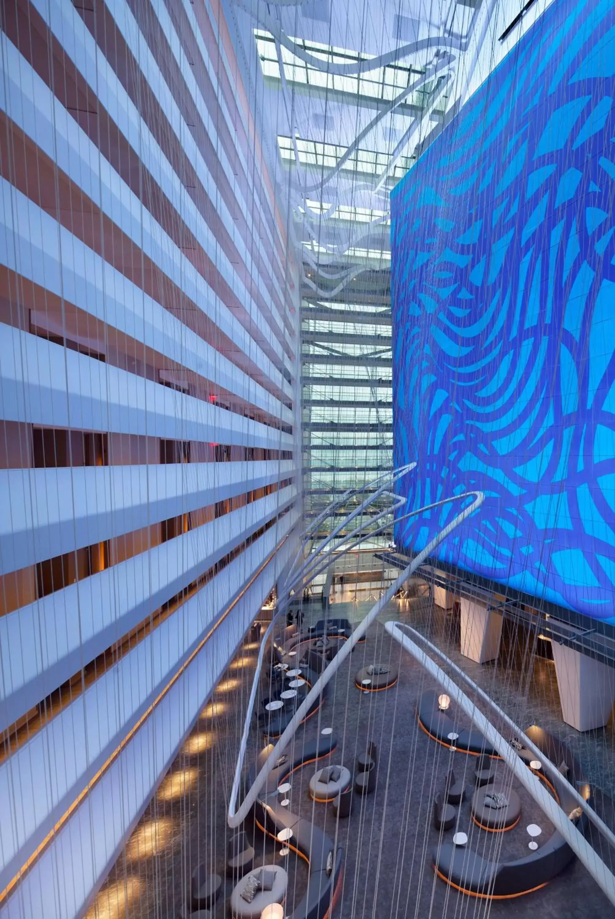 Lobby or reception in Conrad New York Downtown Lobby or reception in Conrad New York Downtown