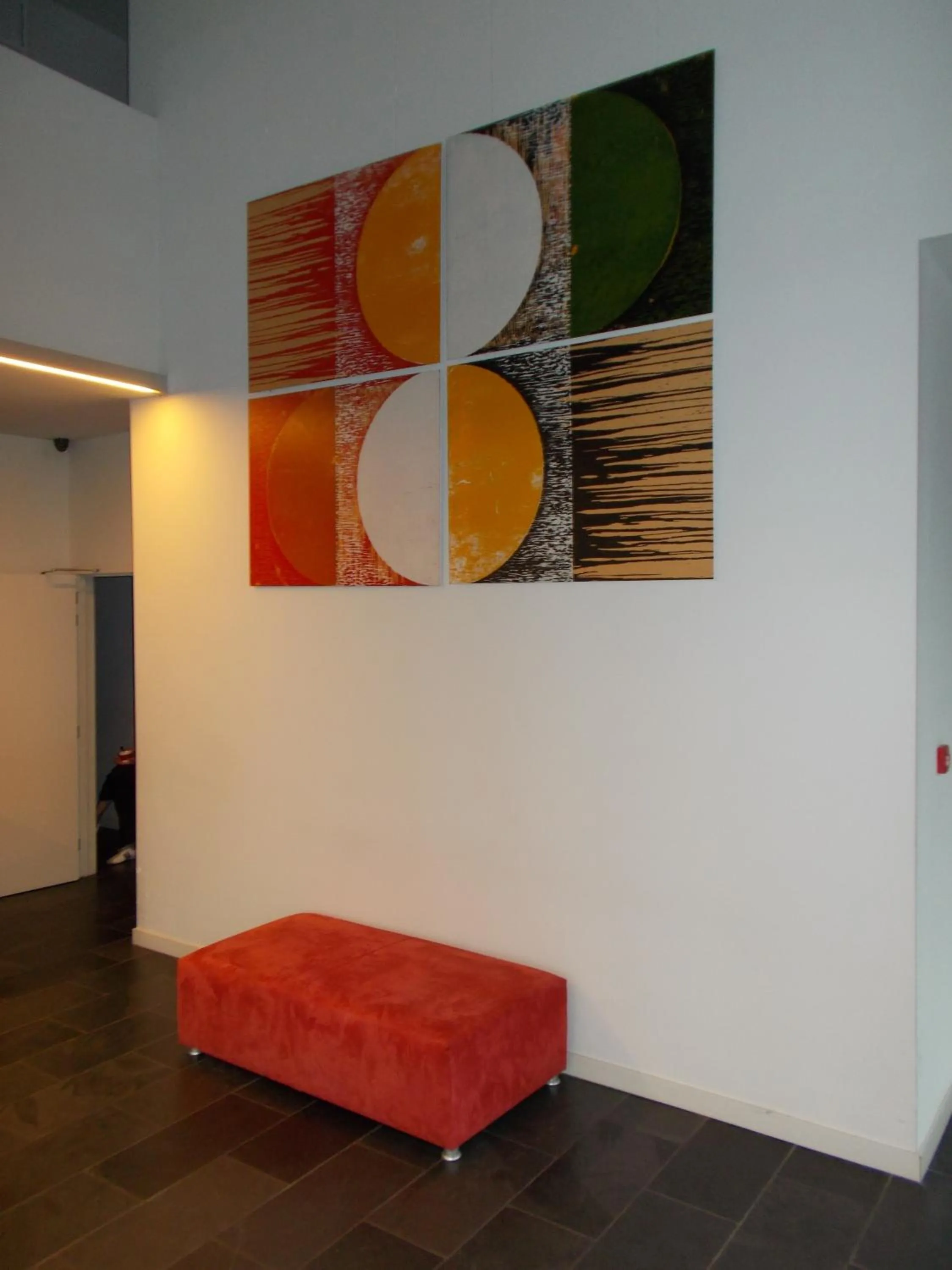 Decorative detail, Bed in Hotel Corbie Lommel