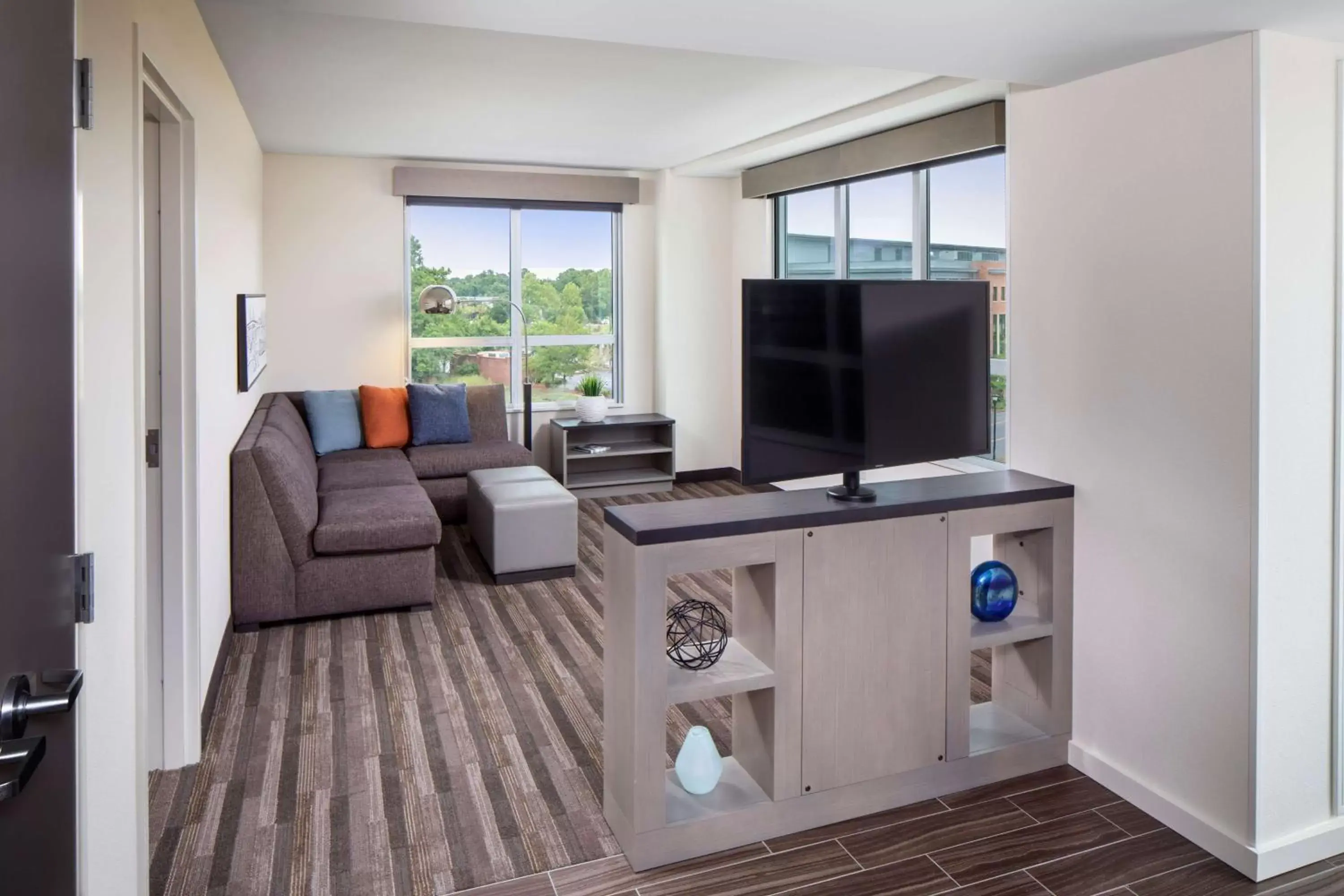 Photo of the whole room, TV/Entertainment Center in Hyatt House Charleston/Mount Pleasant