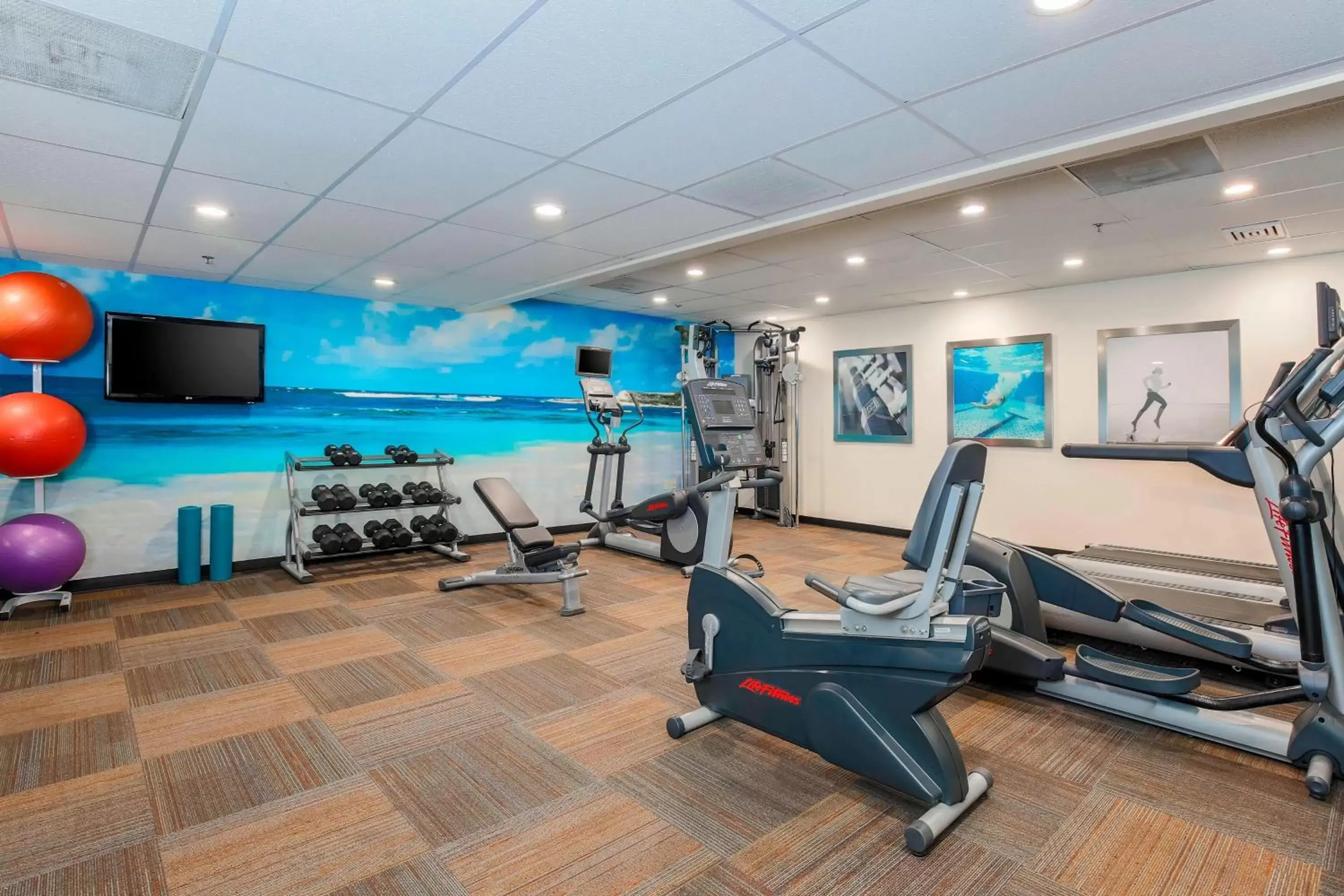 Fitness centre/facilities, Fitness Center/Facilities in Courtyard by Marriott San Diego Del Mar/Solana Beach