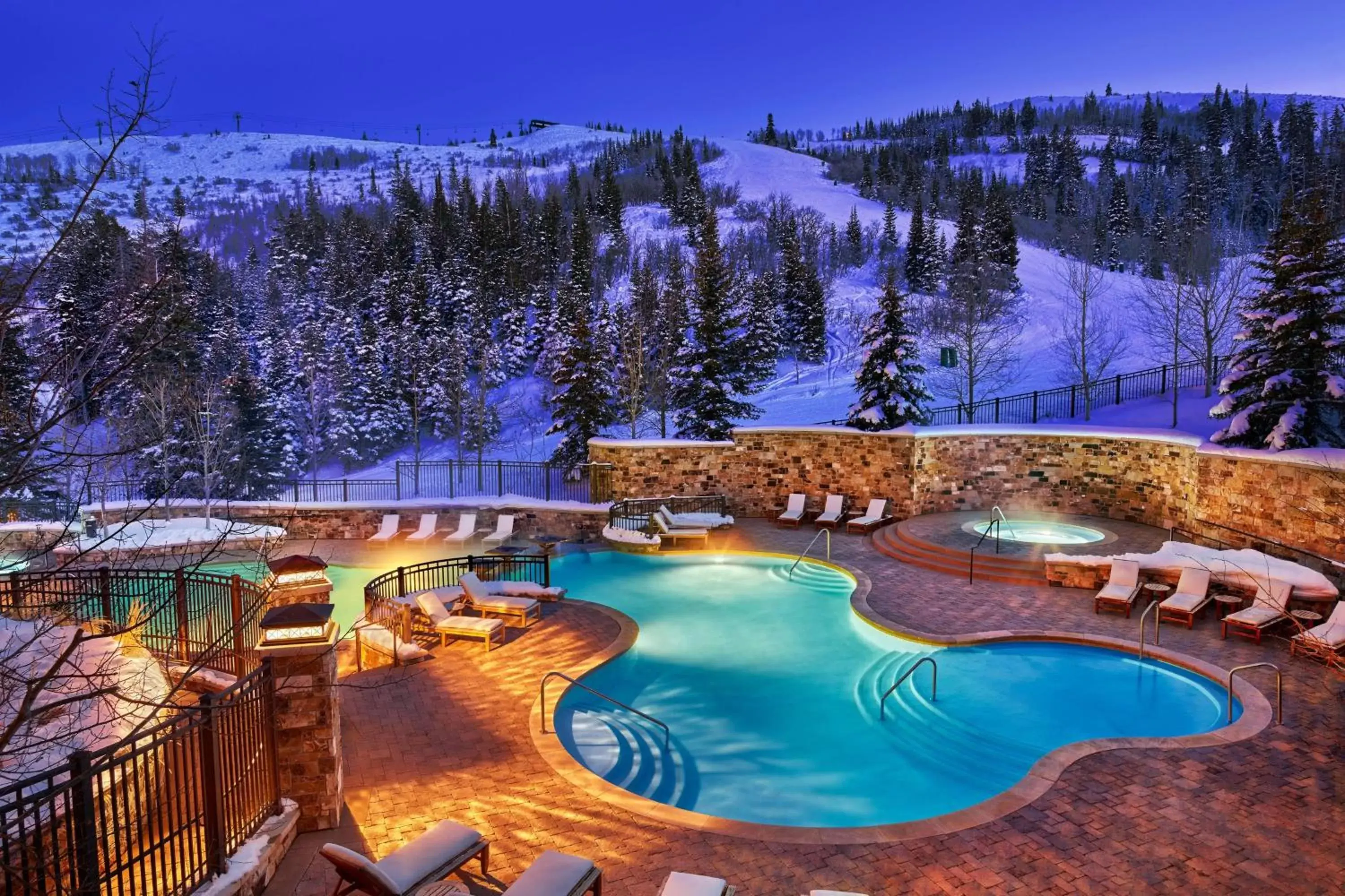 Swimming pool, Pool View in St. Regis Deer Valley