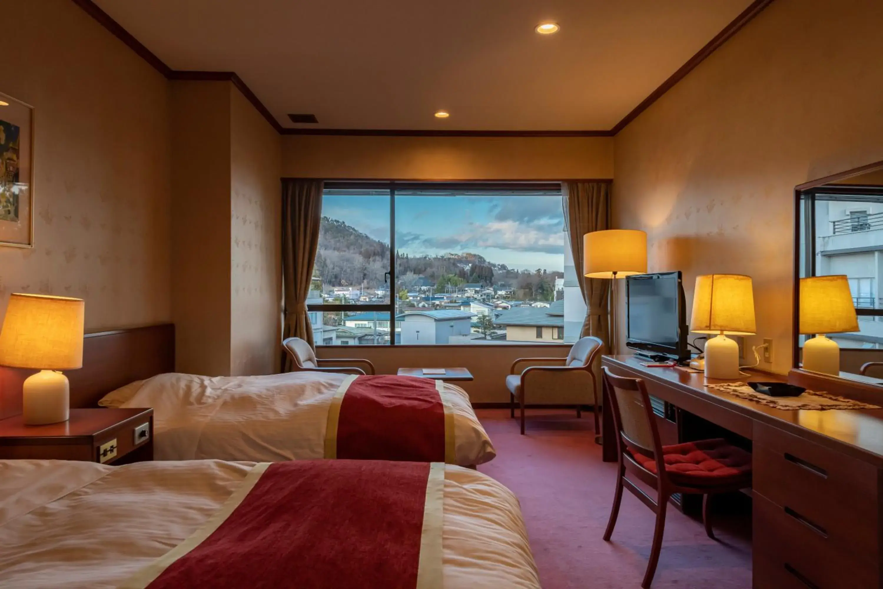 Photo of the whole room, Bed in Senkeien Tsukioka Hotel Photo of the whole room, Bed in Senkeien Tsukioka Hotel