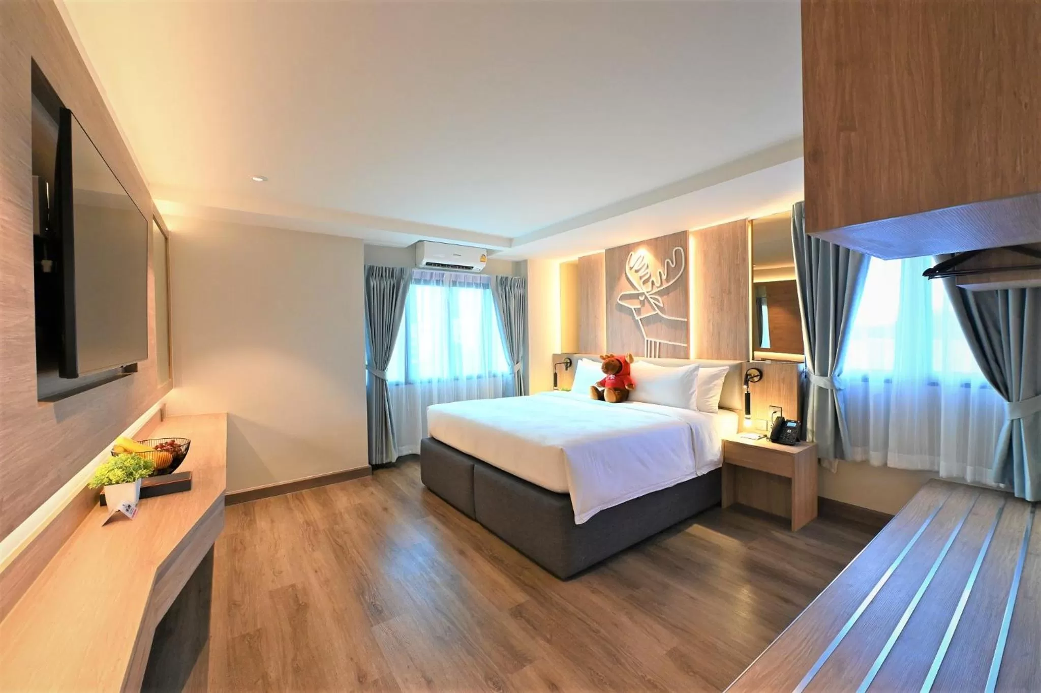 Bedroom, Bed in Moose Hotel Nimman