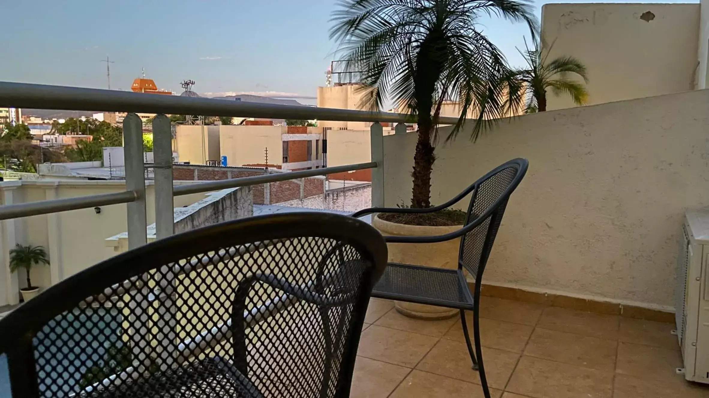 Balcony/Terrace in Hotel Enterprise Inn Poliforum