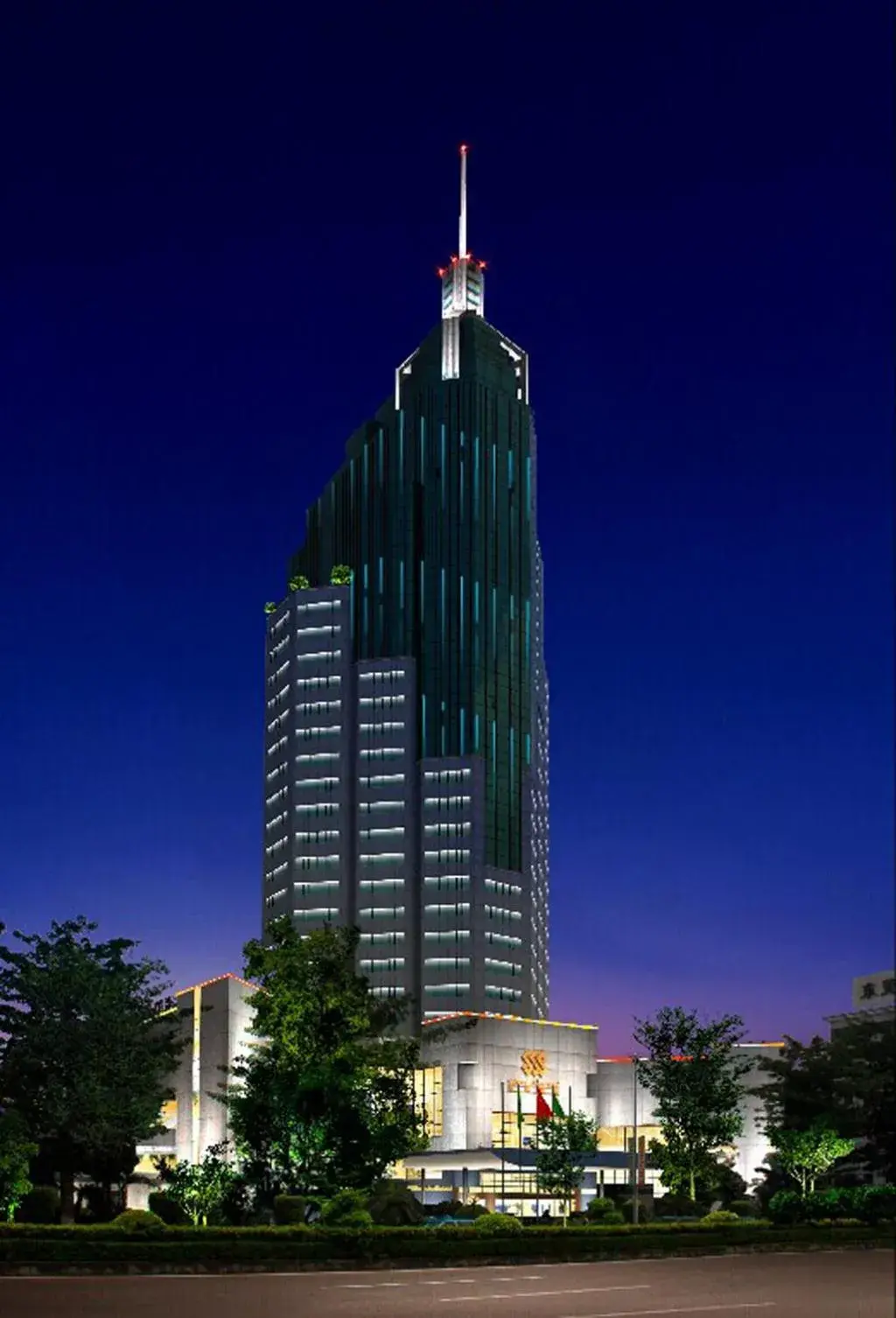 Property building in Hotel Silverland Property building in Hotel Silverland