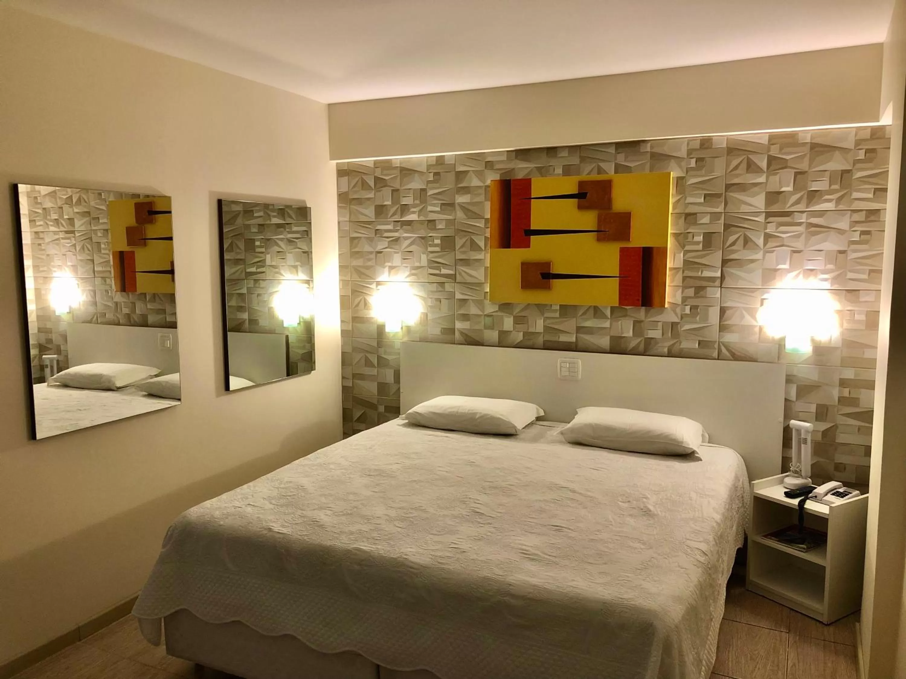 Bed in Hotel Concatto