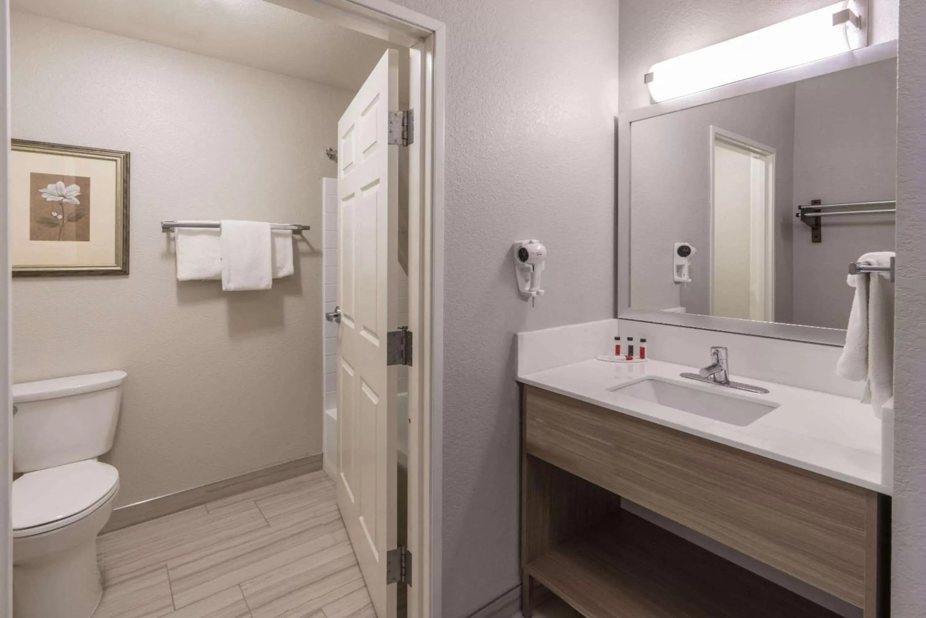 Photo of the whole room, Bathroom in Baymont by Wyndham Albuquerque Airport