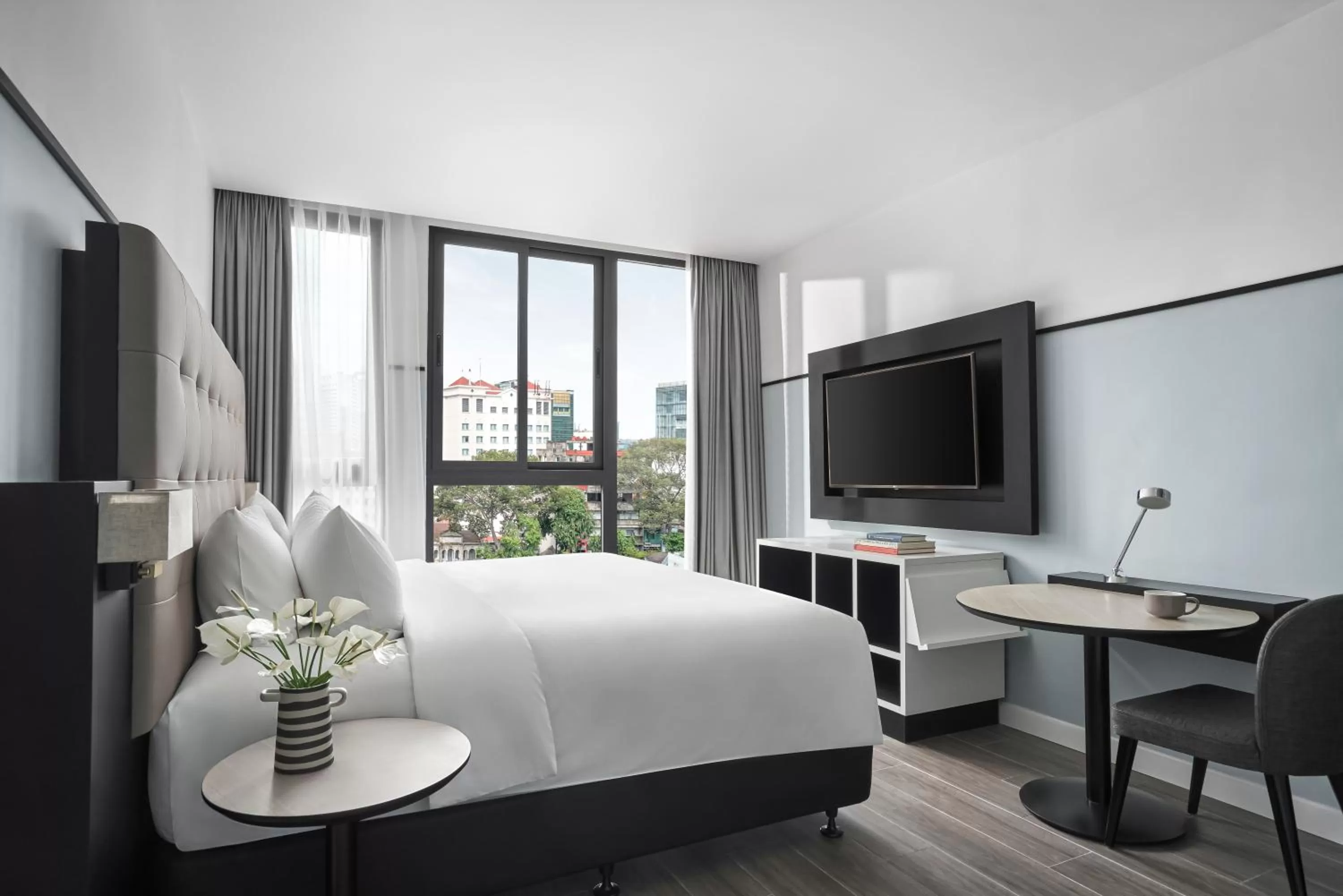 Bed in M Village Hotel Tôn Thất Đạm