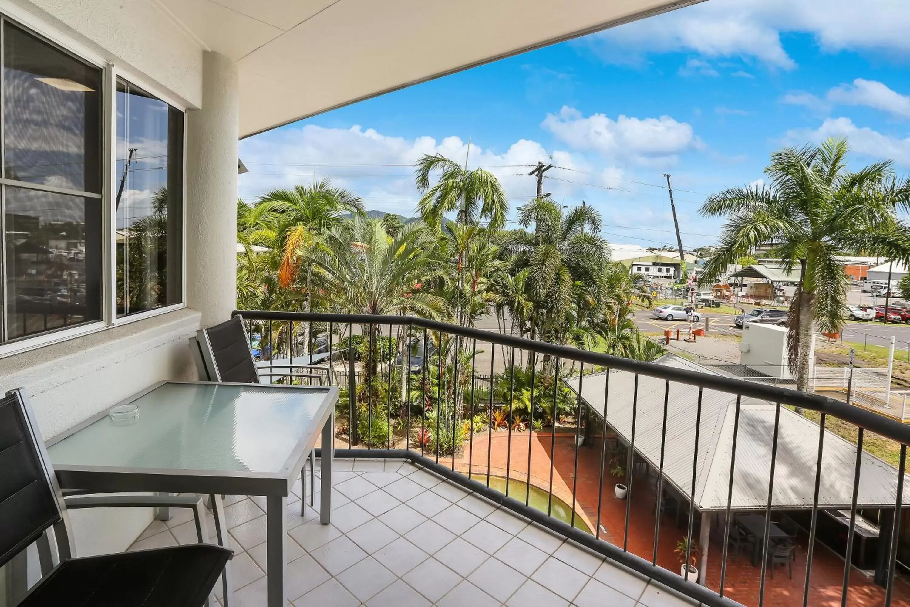 Balcony/Terrace in Citysider Cairns Holiday Apartments