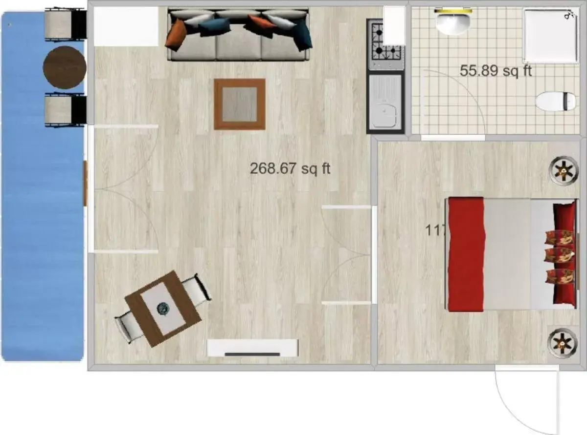 Apartment with Sea View in Beach Side Condos Caye Caulker by CCVH Apartment with Sea View in Beach Side Condos Caye Caulker by CCVH