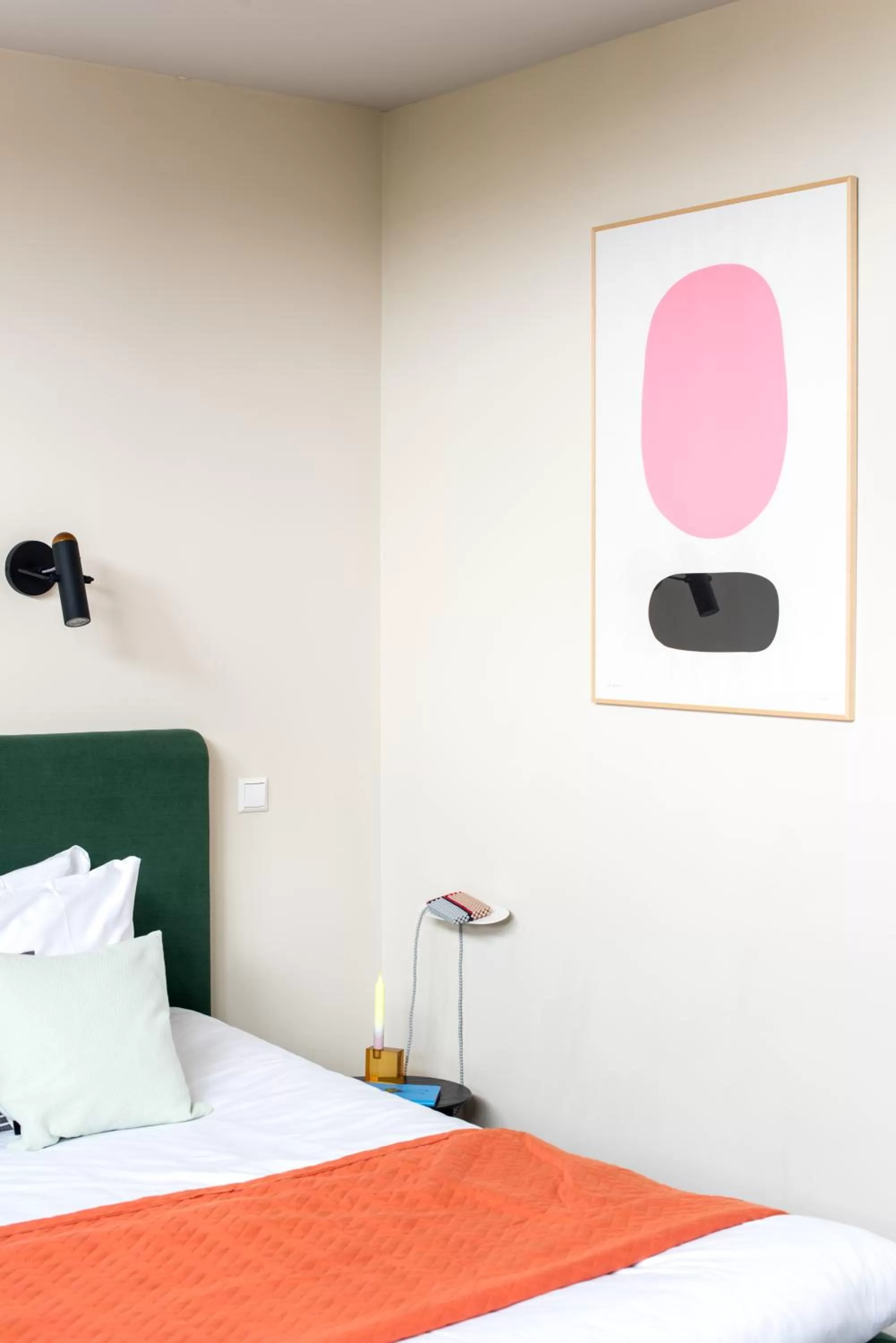 Bed in Hotel Unplugged