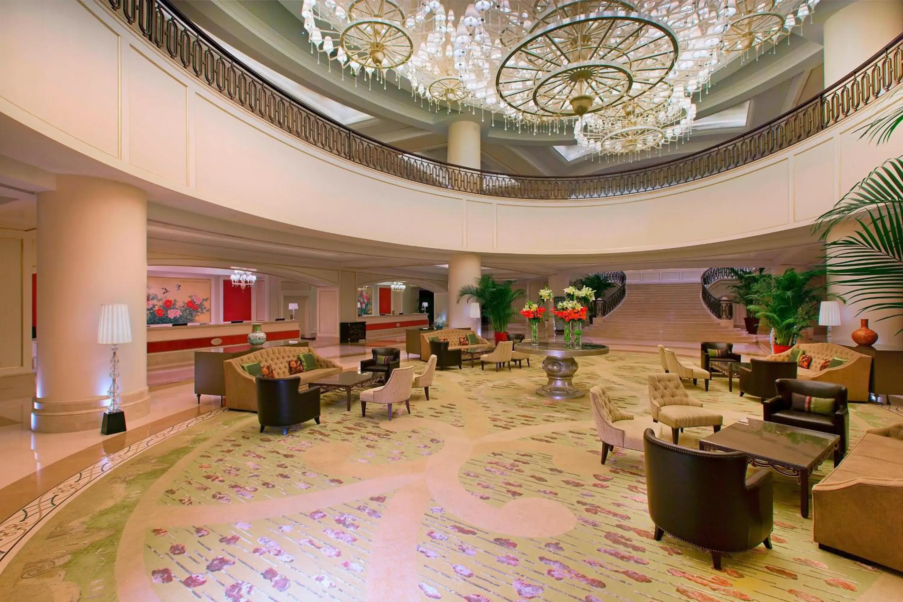 Lobby or reception, Restaurant/Places to Eat in Sheraton Fuzhou Hotel