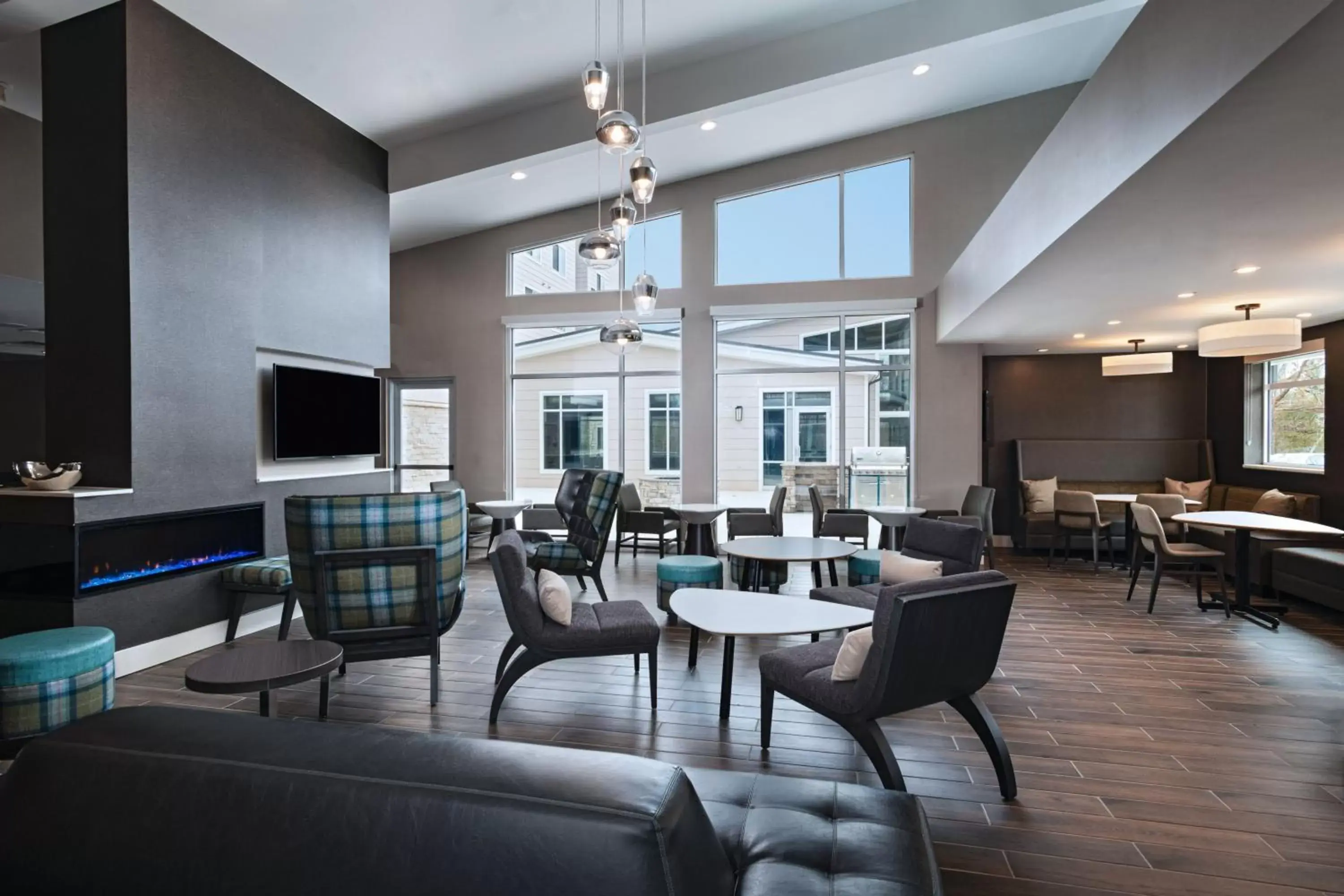 Lobby or reception, Lounge/Bar in Residence Inn New Brunswick Tower Center Blvd.