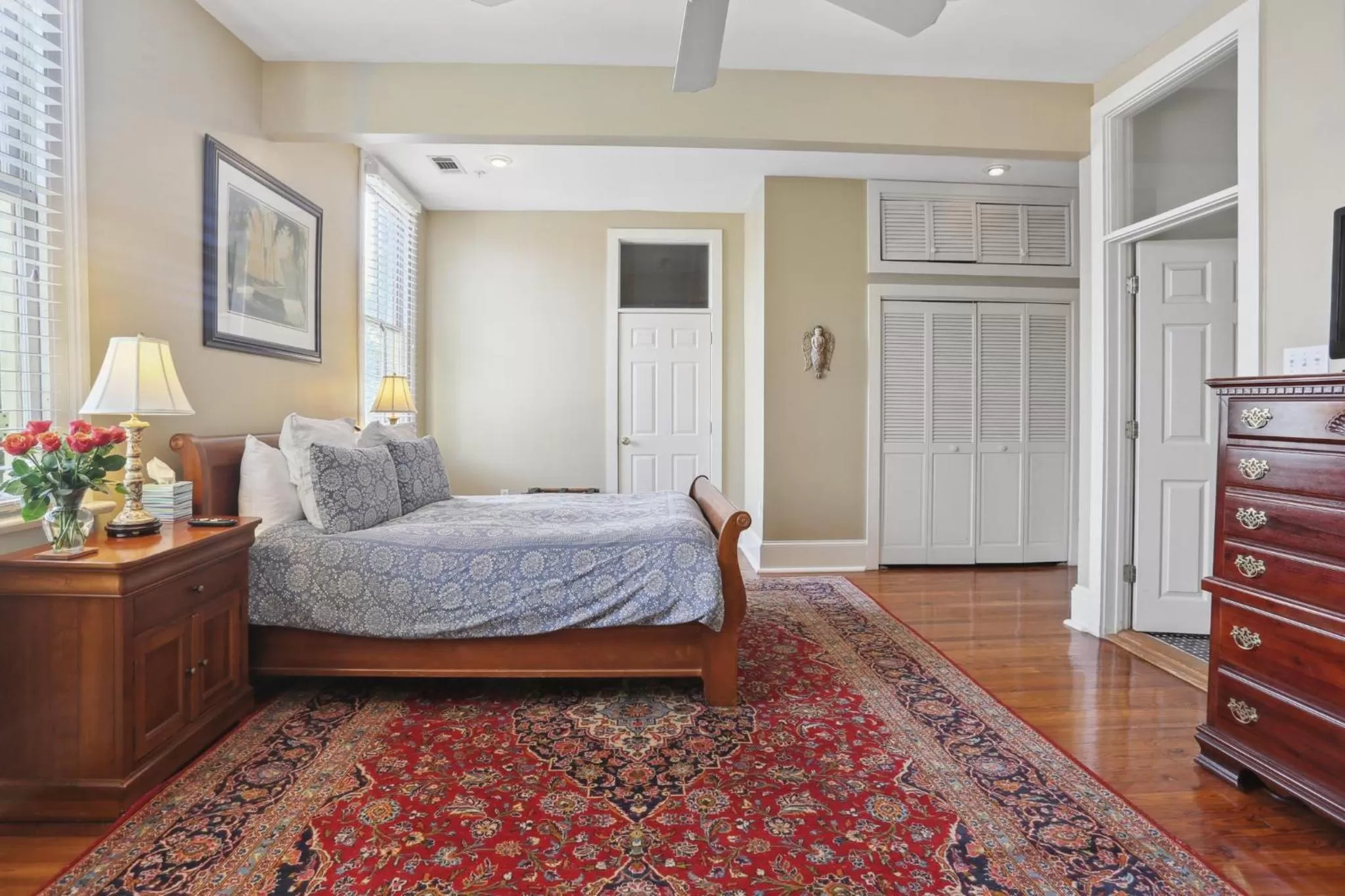 Bed in Maison Perrier Bed & Breakfast