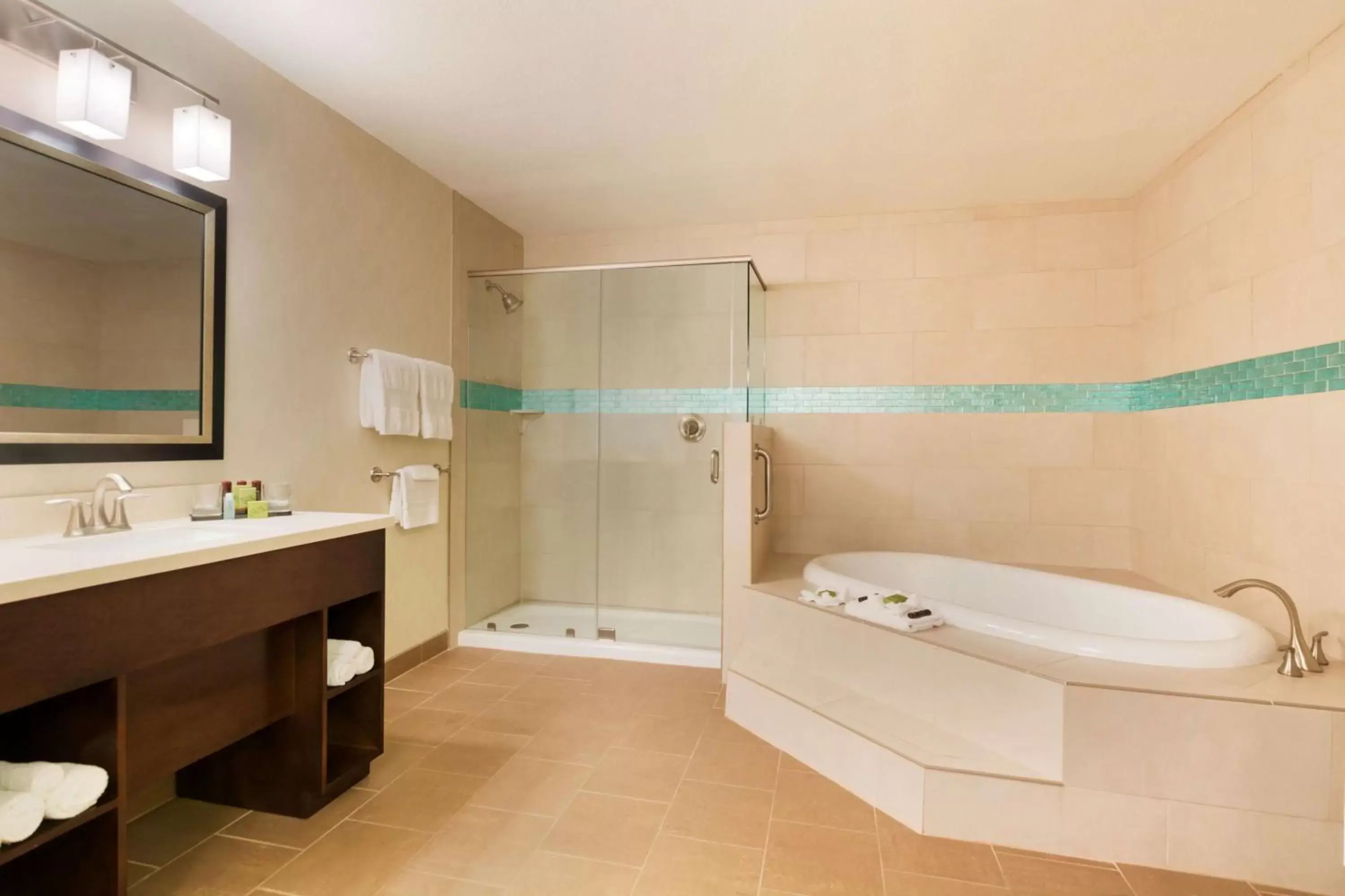 Bathroom in Embassy Suites Corpus Christi