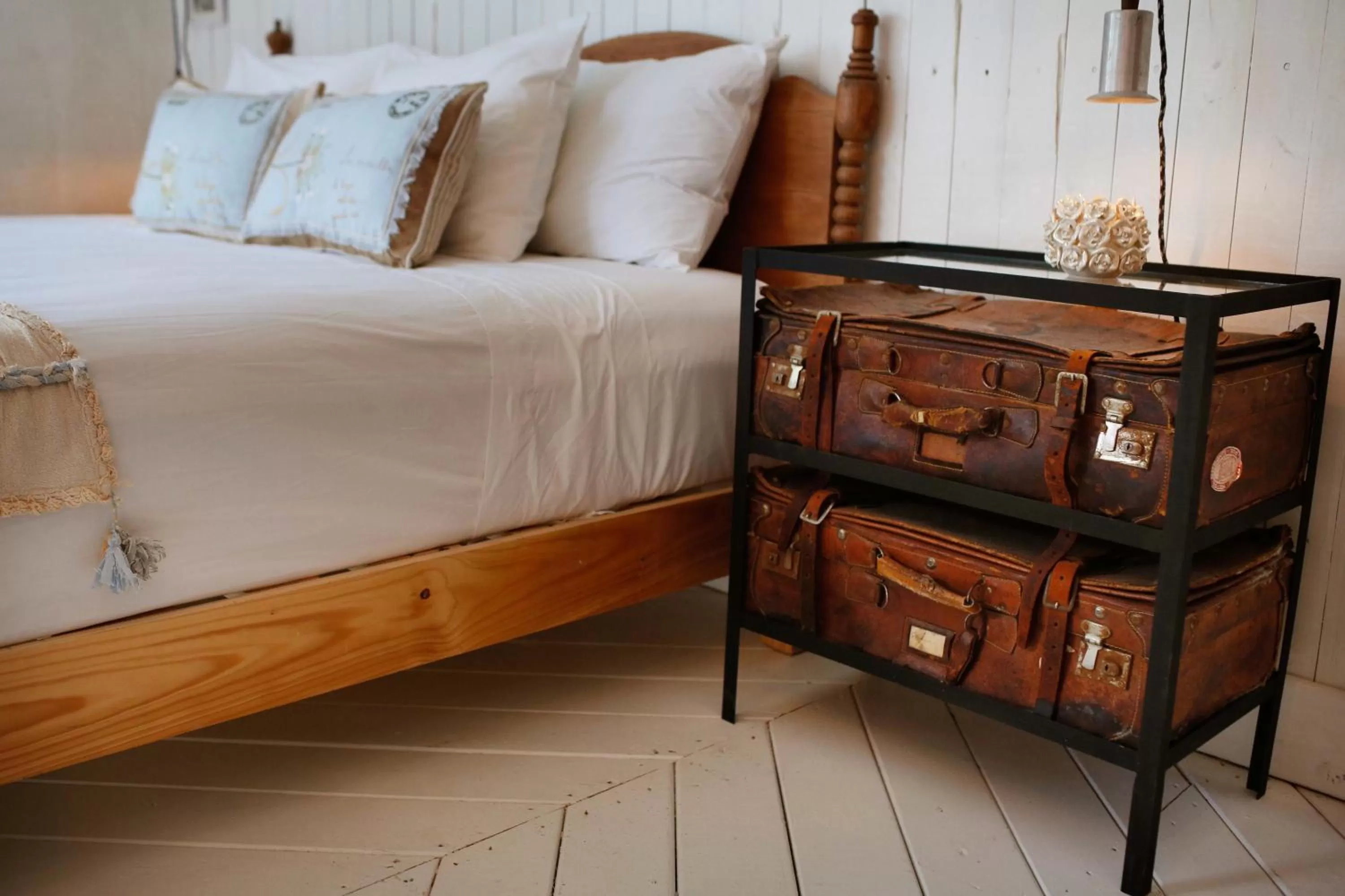 Decorative detail, Bed in Hotel La Semilla a Member of Design Hotels