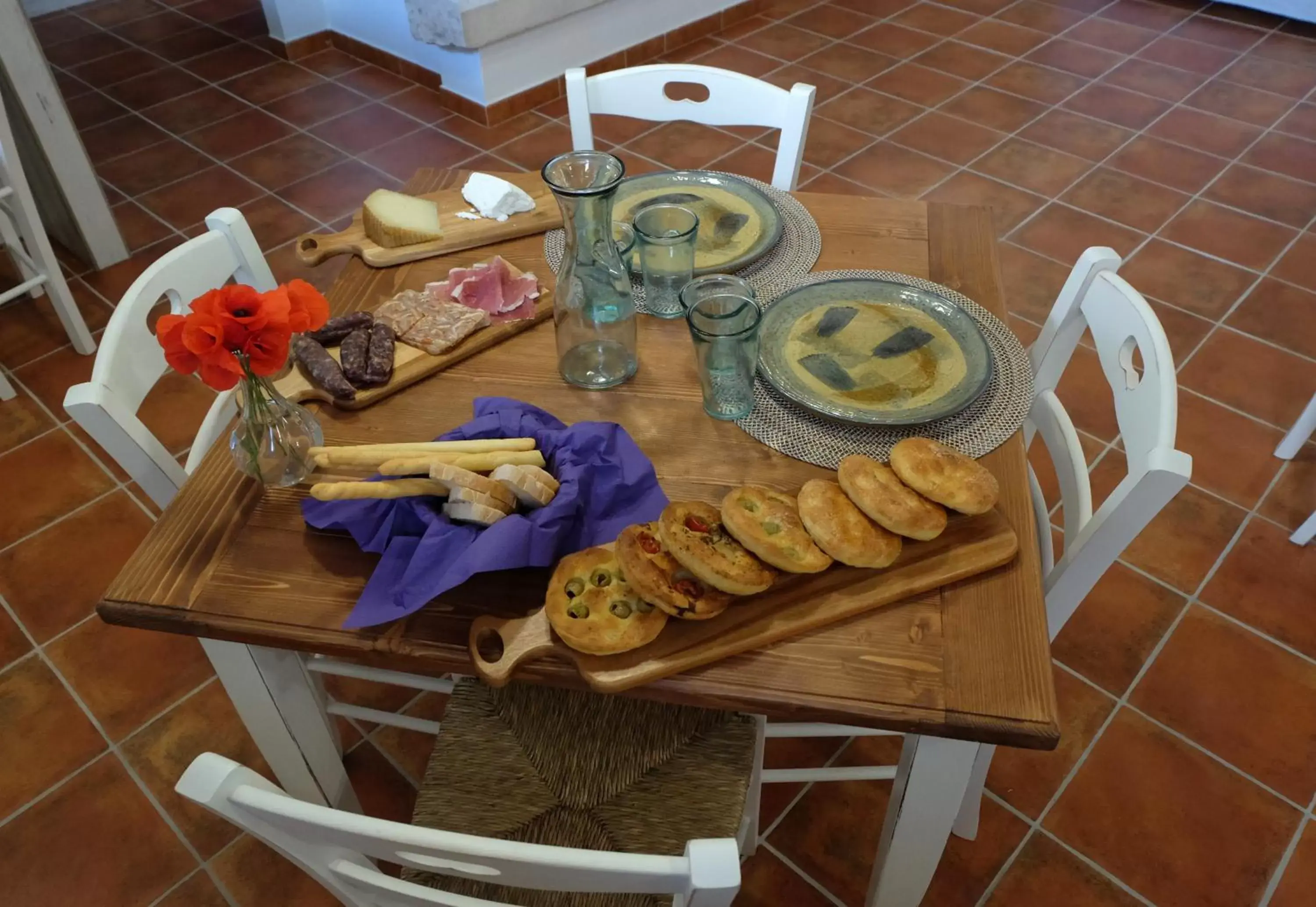 Food and drinks in L'Orto sul Poggio